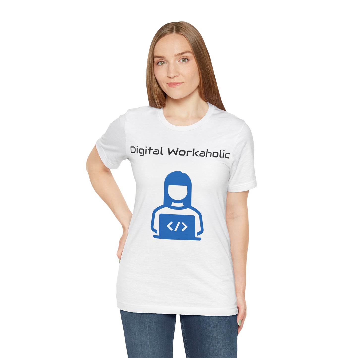 Digital Workaholic TEE | Women's