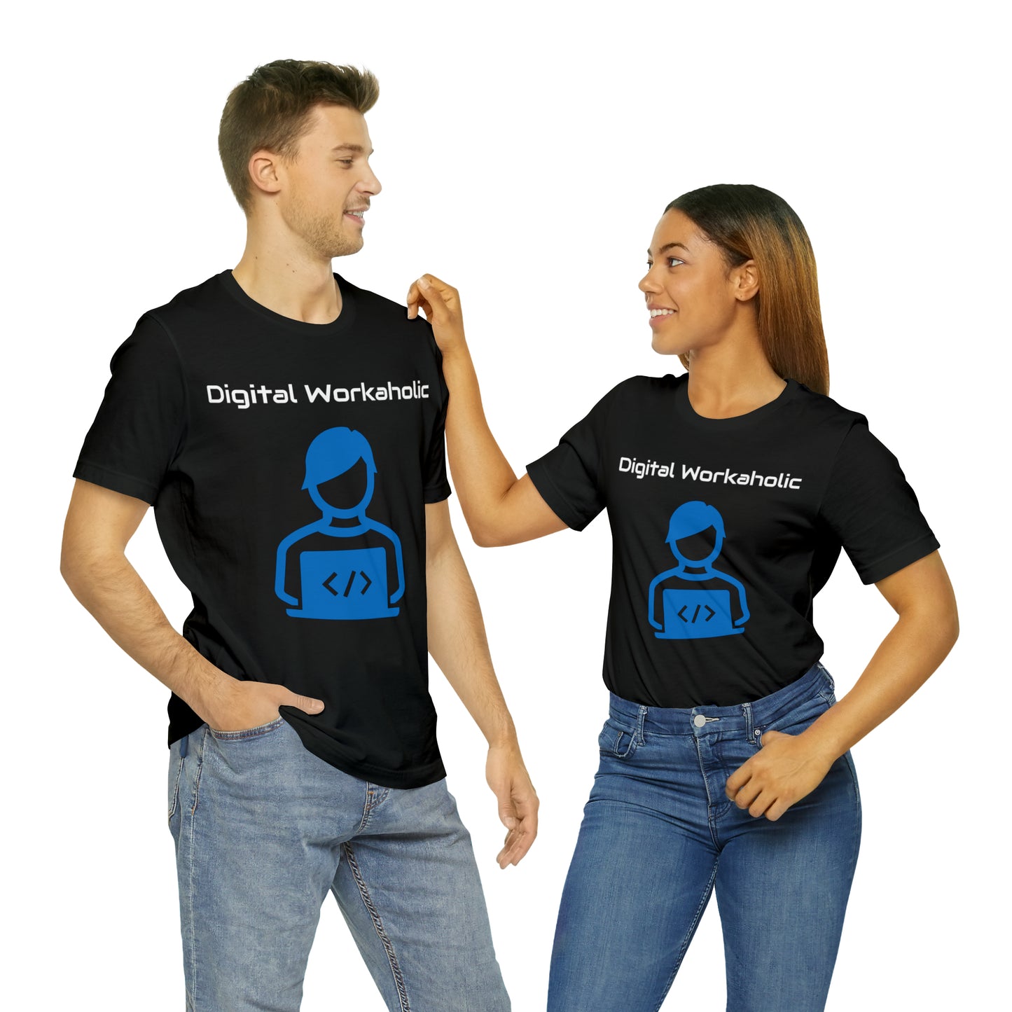 Digital Workaholic Tee | Men's