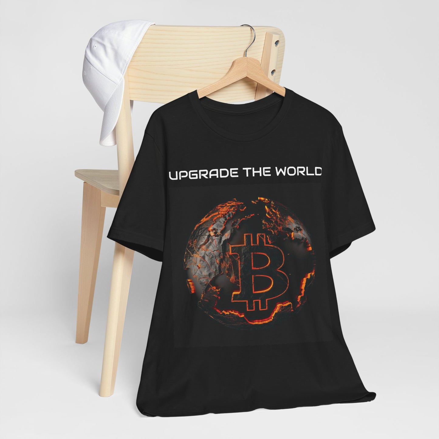 Bitcoin | Upgrade The World | T-Shirt