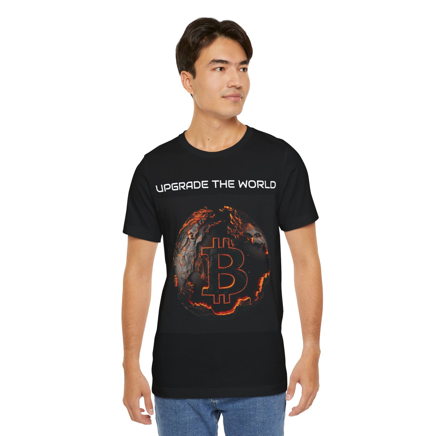 Bitcoin | Upgrade The World | T-Shirt