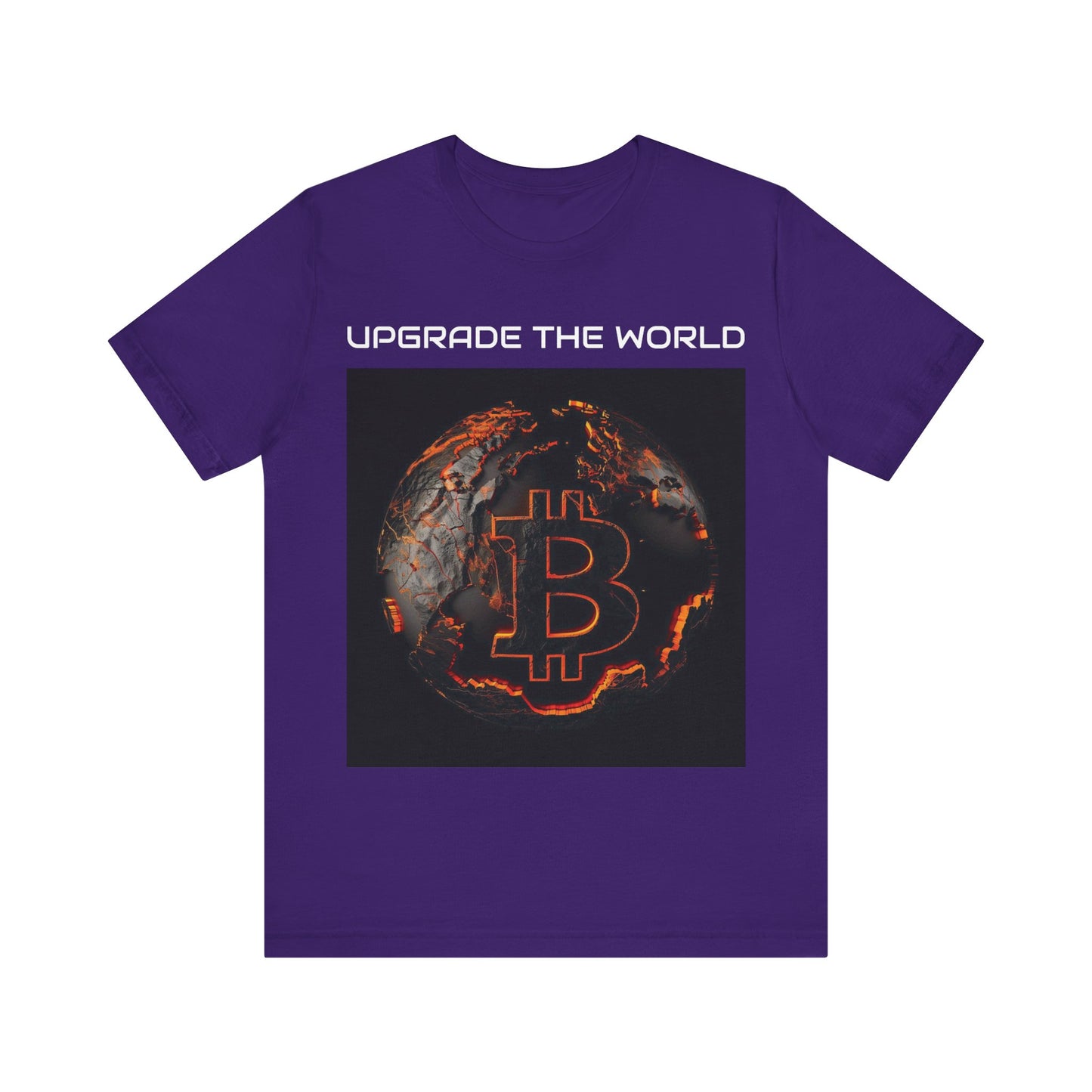 Bitcoin | Upgrade The World | T-Shirt