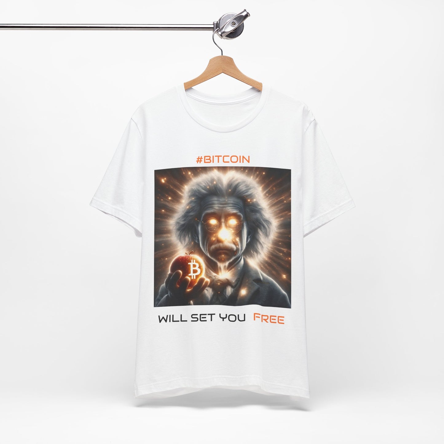 Bitcoin | Einstein | T-Shirt