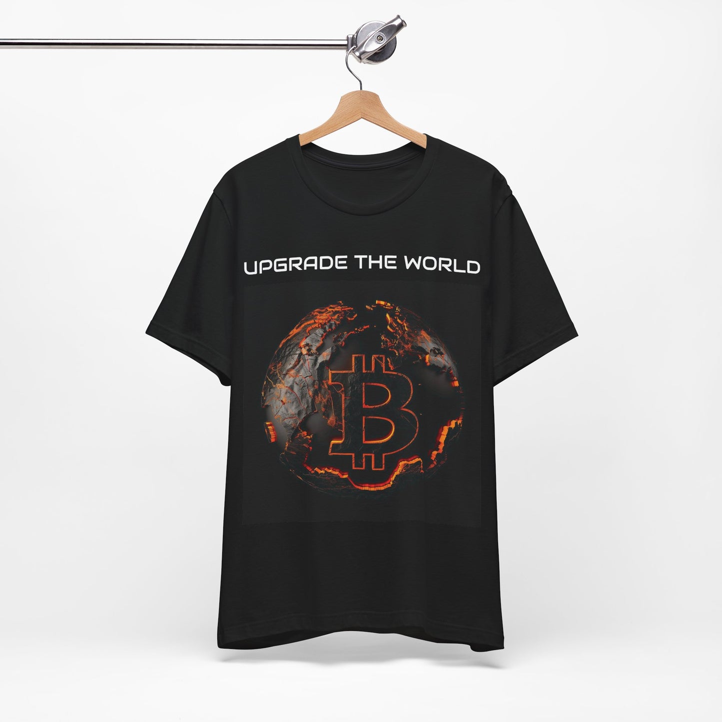 Bitcoin | Upgrade The World | T-Shirt