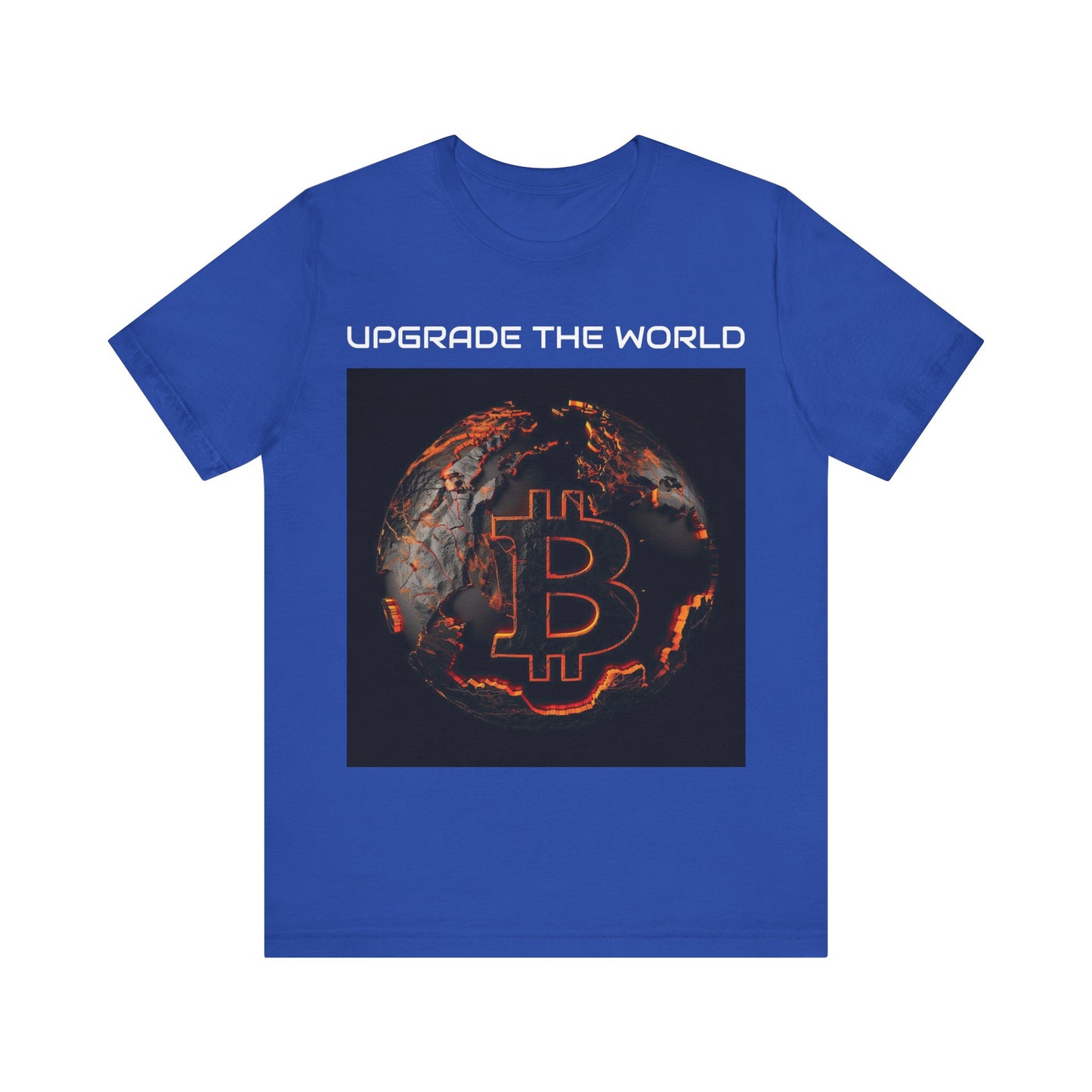 Bitcoin | Upgrade The World | T-Shirt