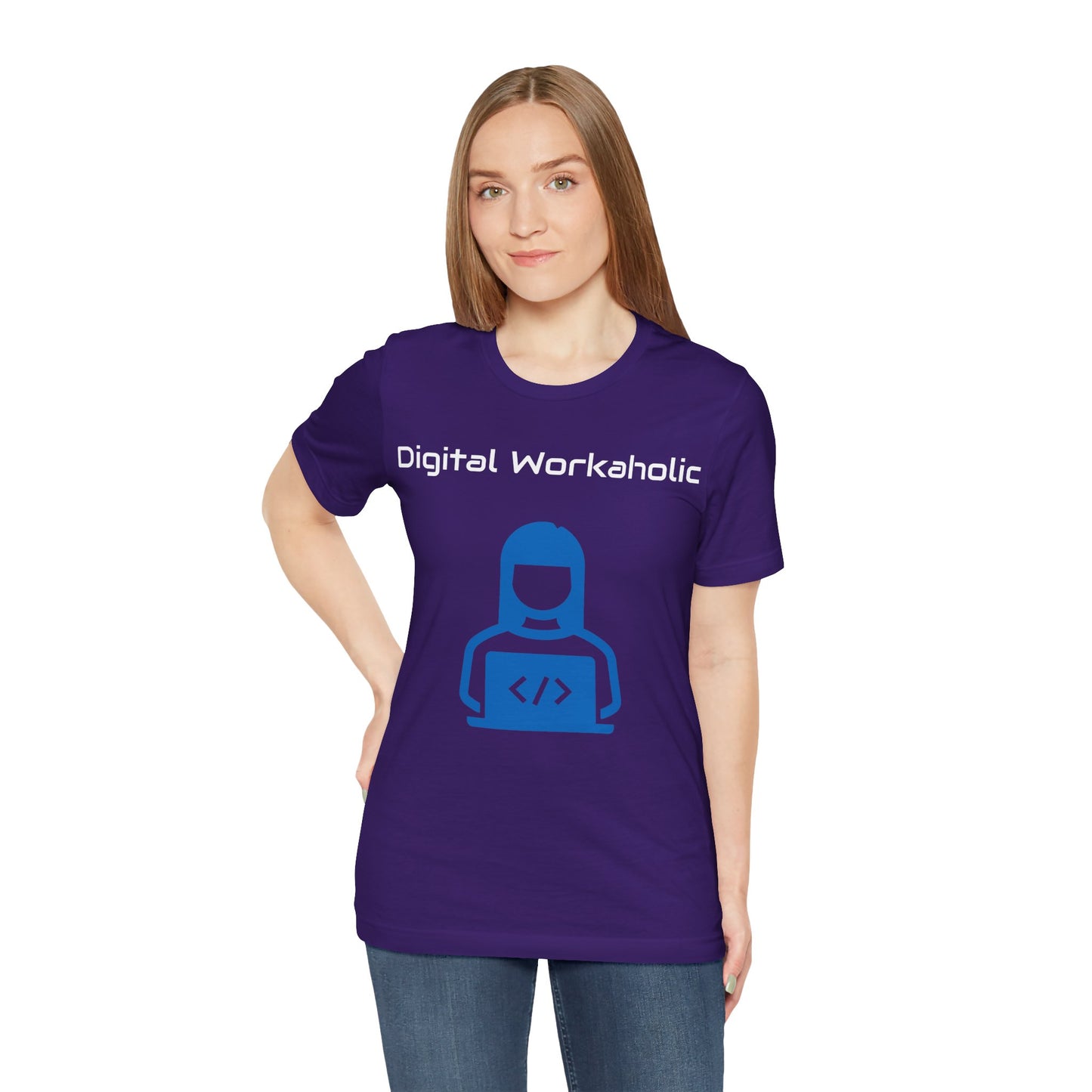 Digital Workaholic TEE | Women's