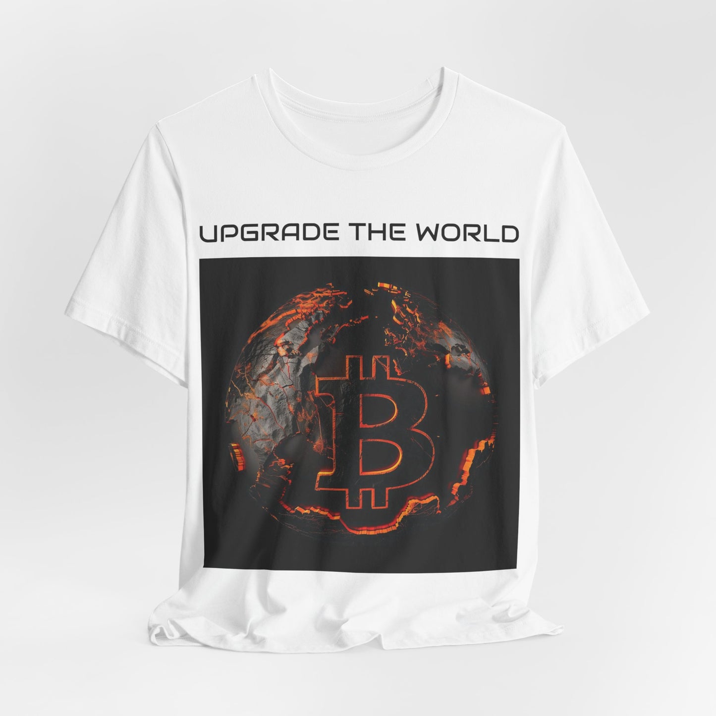 Bitcoin | Upgrade The World | T-Shirt