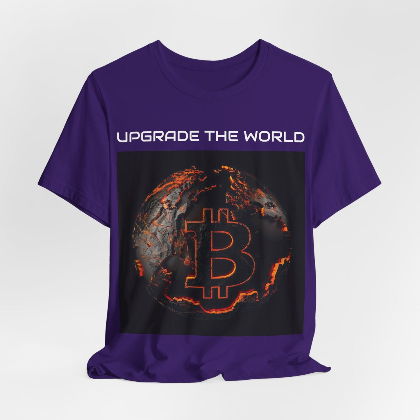 Bitcoin | Upgrade The World | T-Shirt