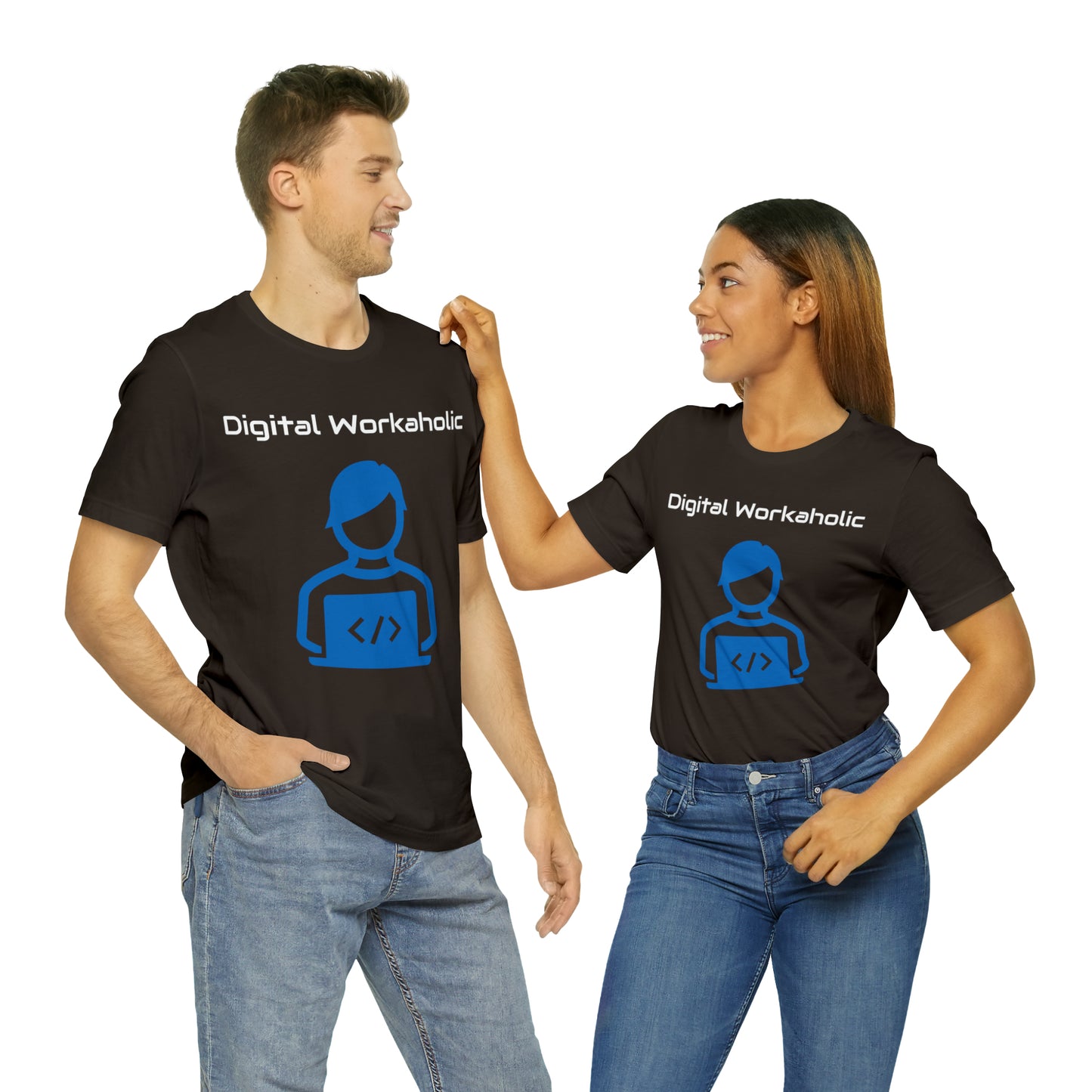 Digital Workaholic Tee | Men's