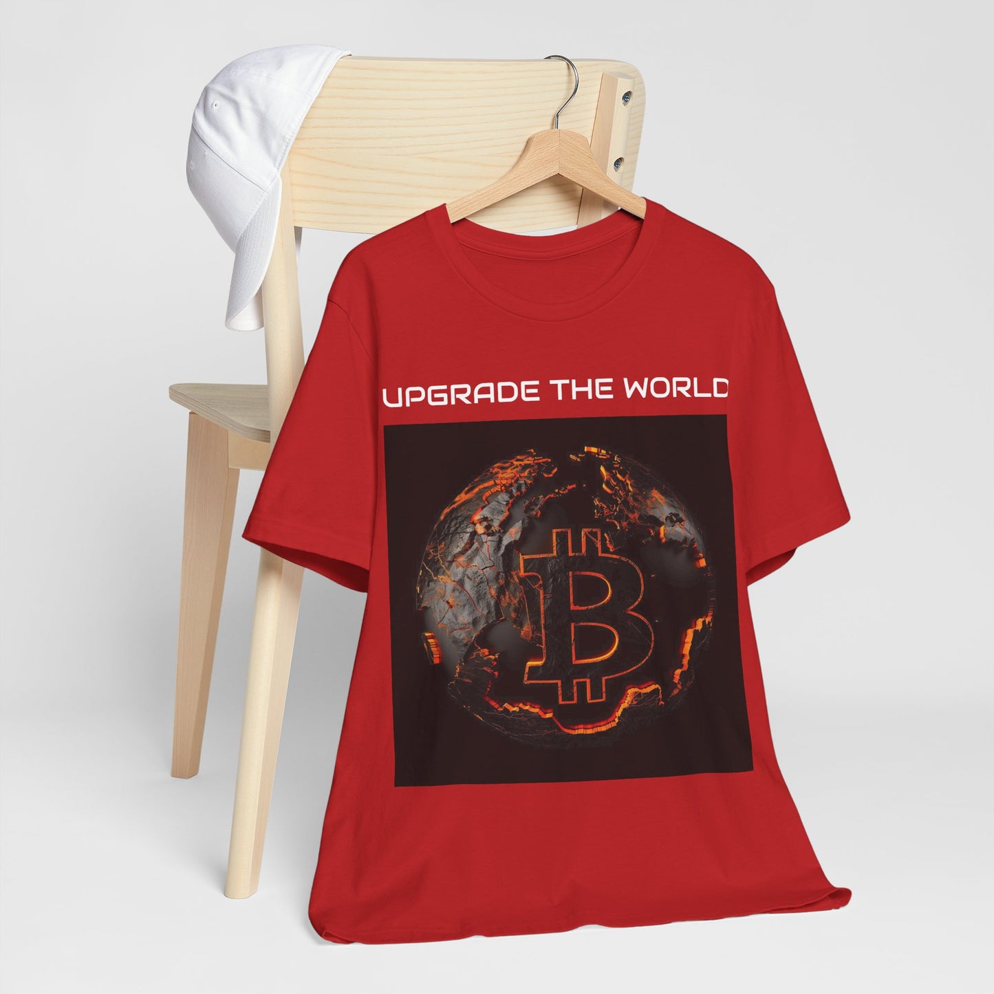 Bitcoin | Upgrade The World | T-Shirt