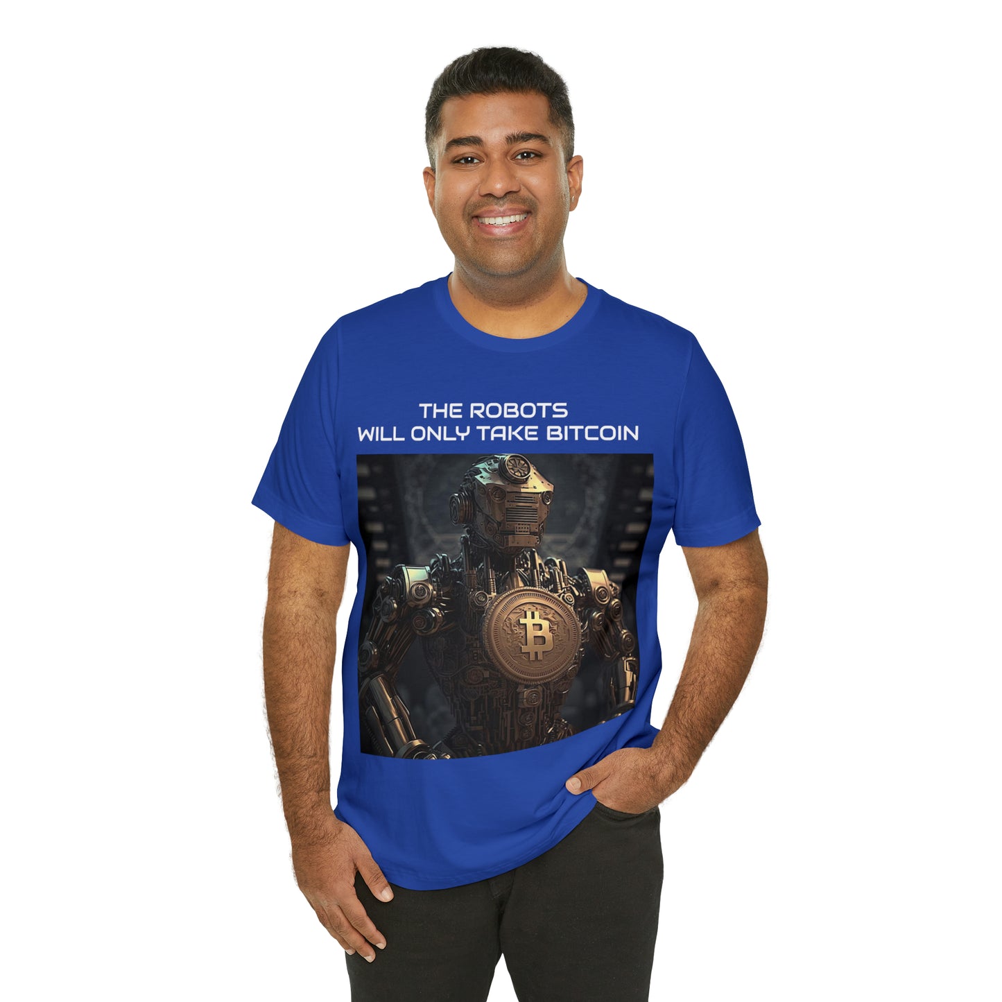 Bitcoin | Robot | T-Shirt