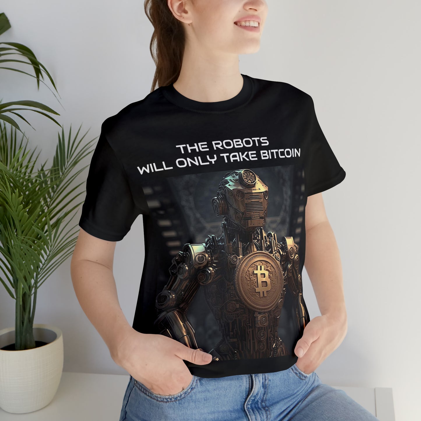 Bitcoin | Robot | T-Shirt