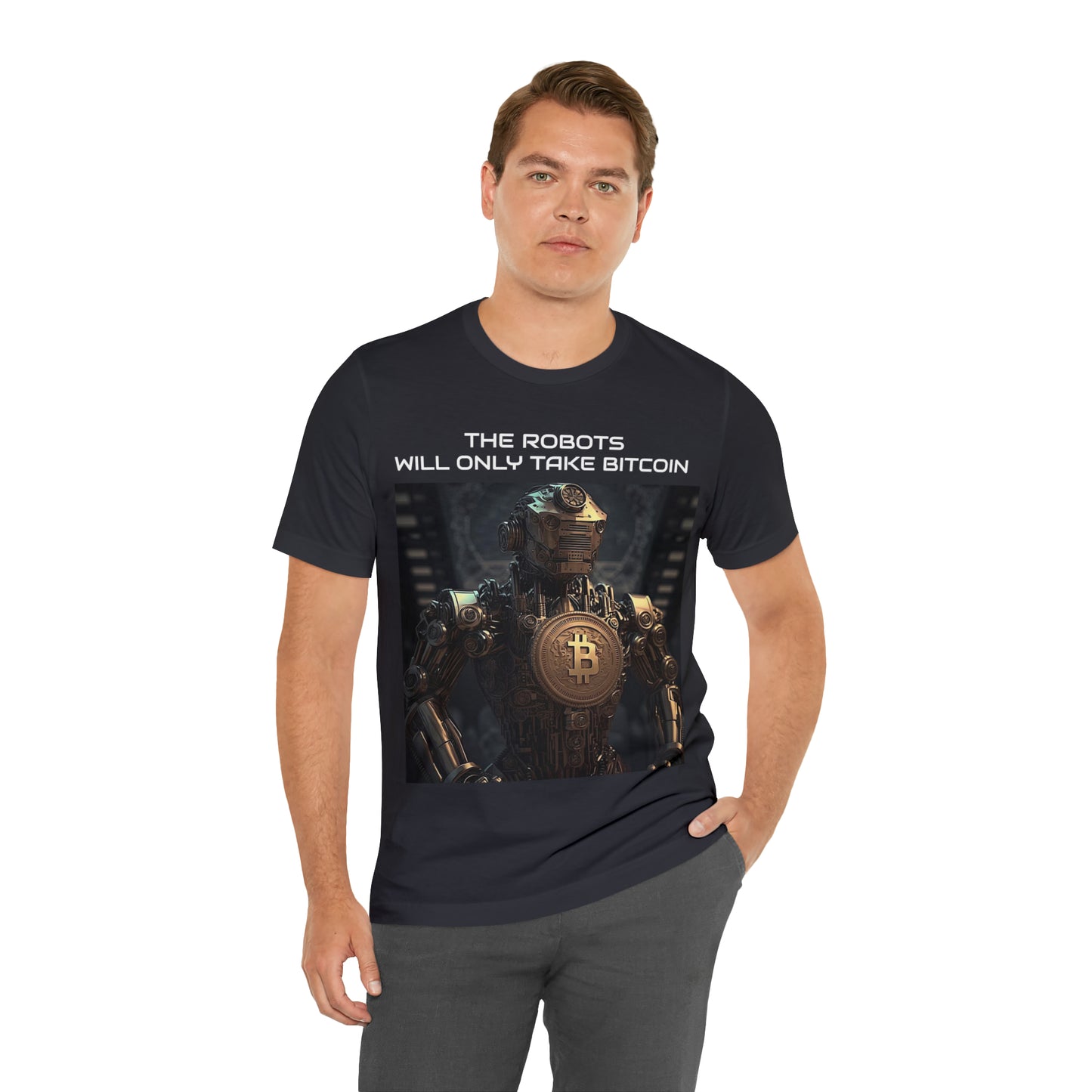 Bitcoin | Robot | T-Shirt