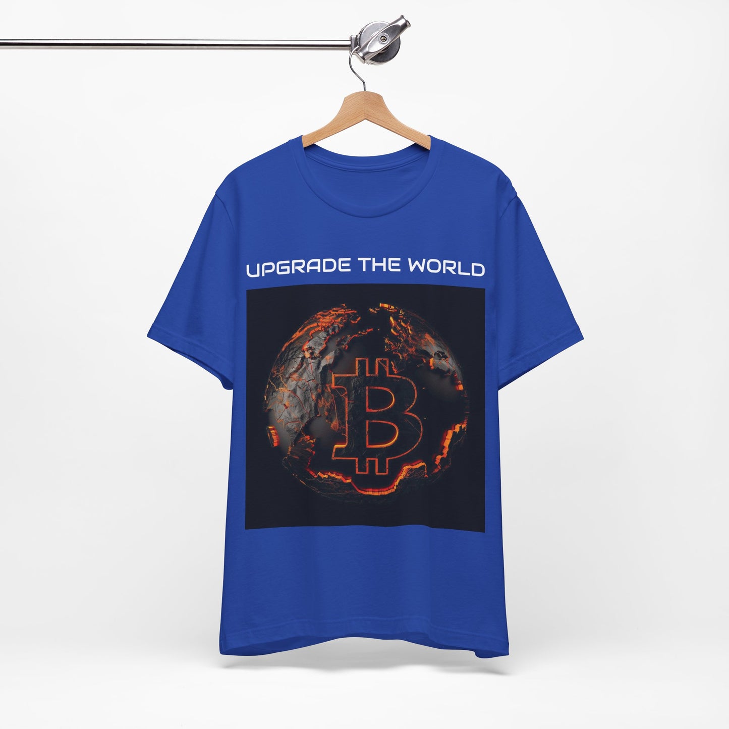 Bitcoin | Upgrade The World | T-Shirt