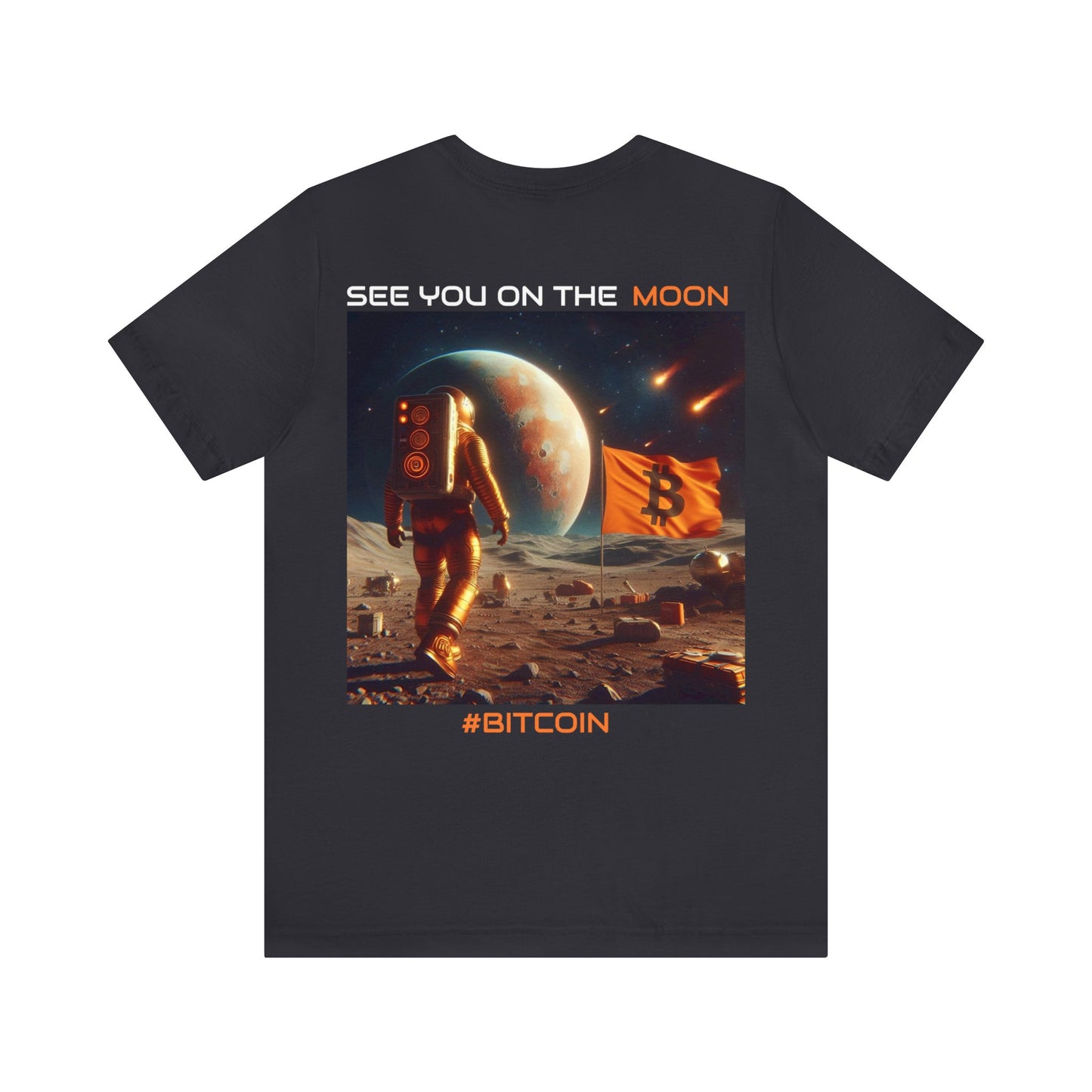 Bitcoin | See You On The Moon | T-Shirt