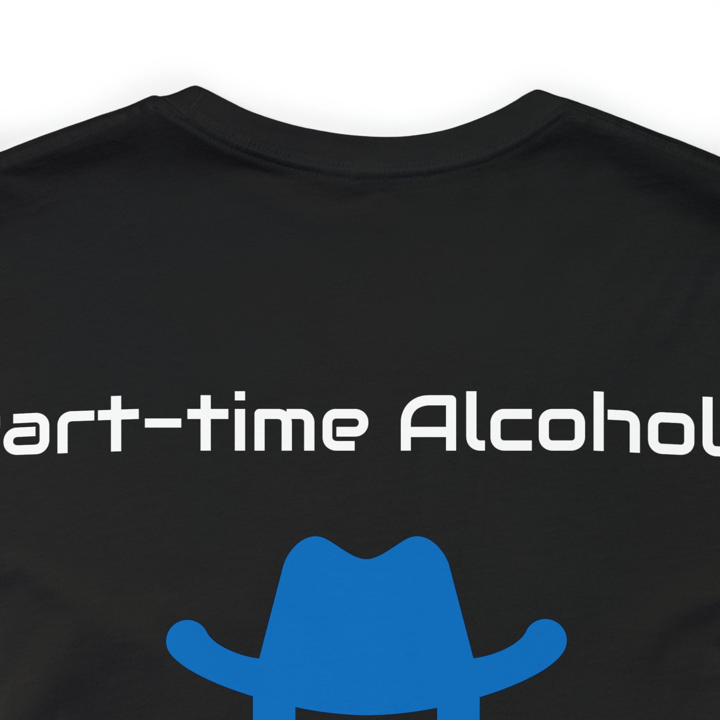 Digital Workaholic Part time Alcoholic Tee (Blue SW)