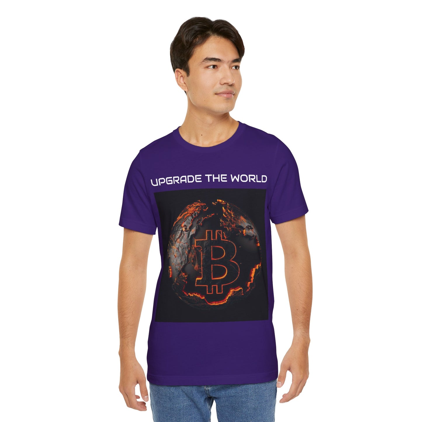 Bitcoin | Upgrade The World | T-Shirt