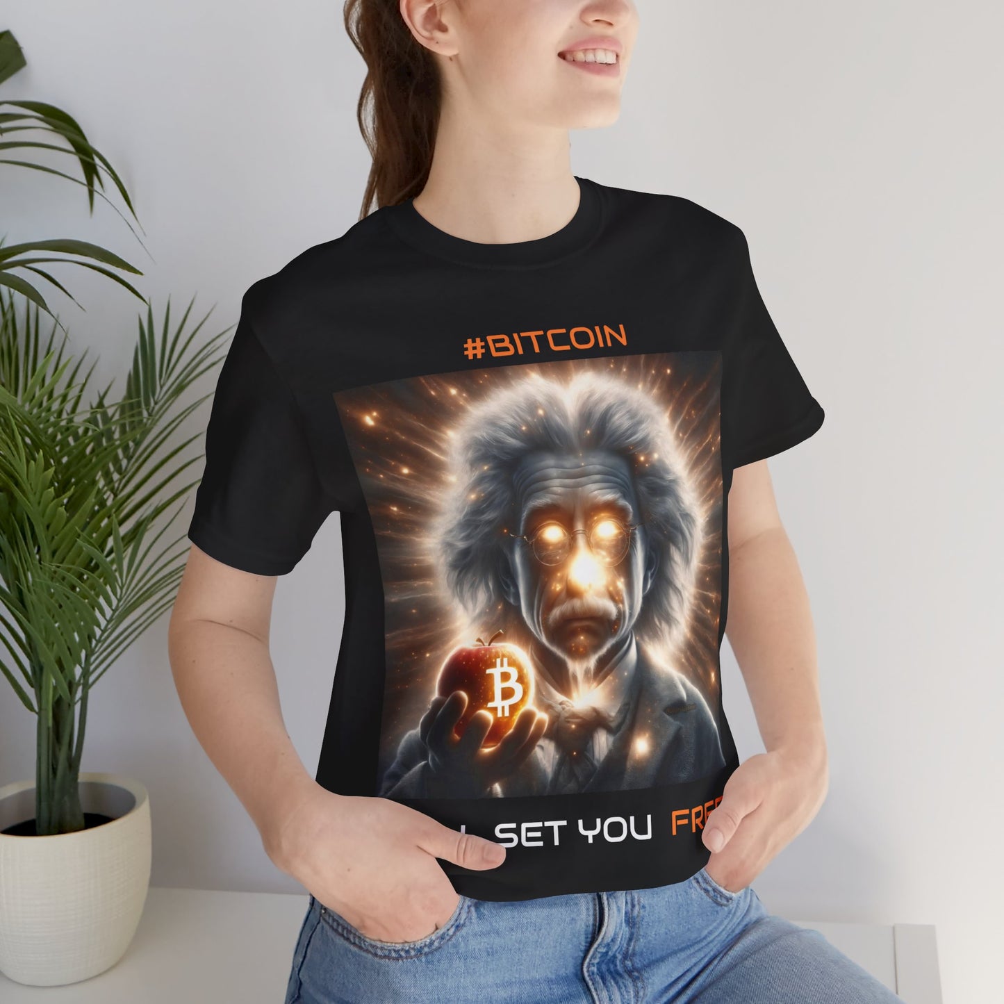 Bitcoin | Einstein | T-Shirt