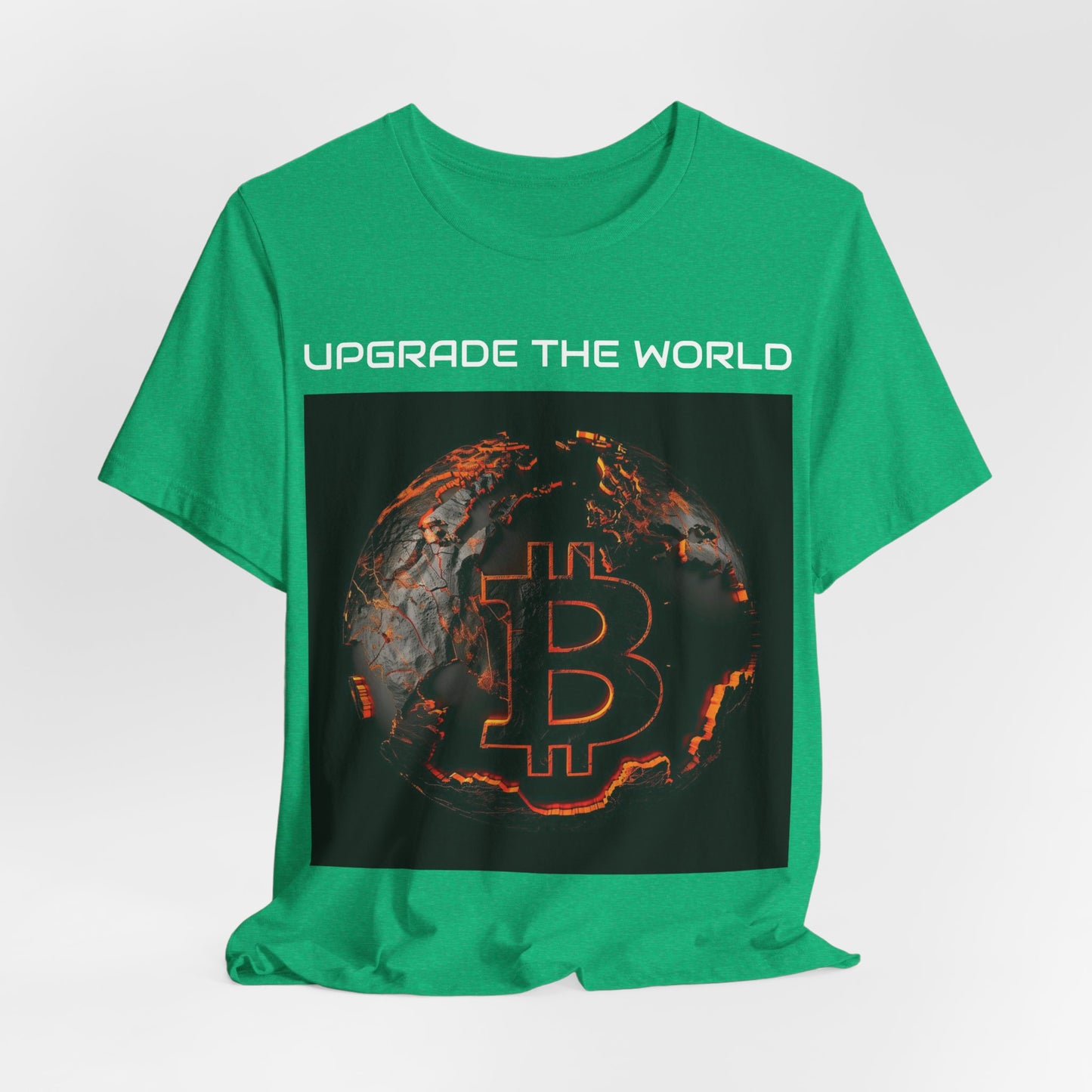 Bitcoin | Upgrade The World | T-Shirt