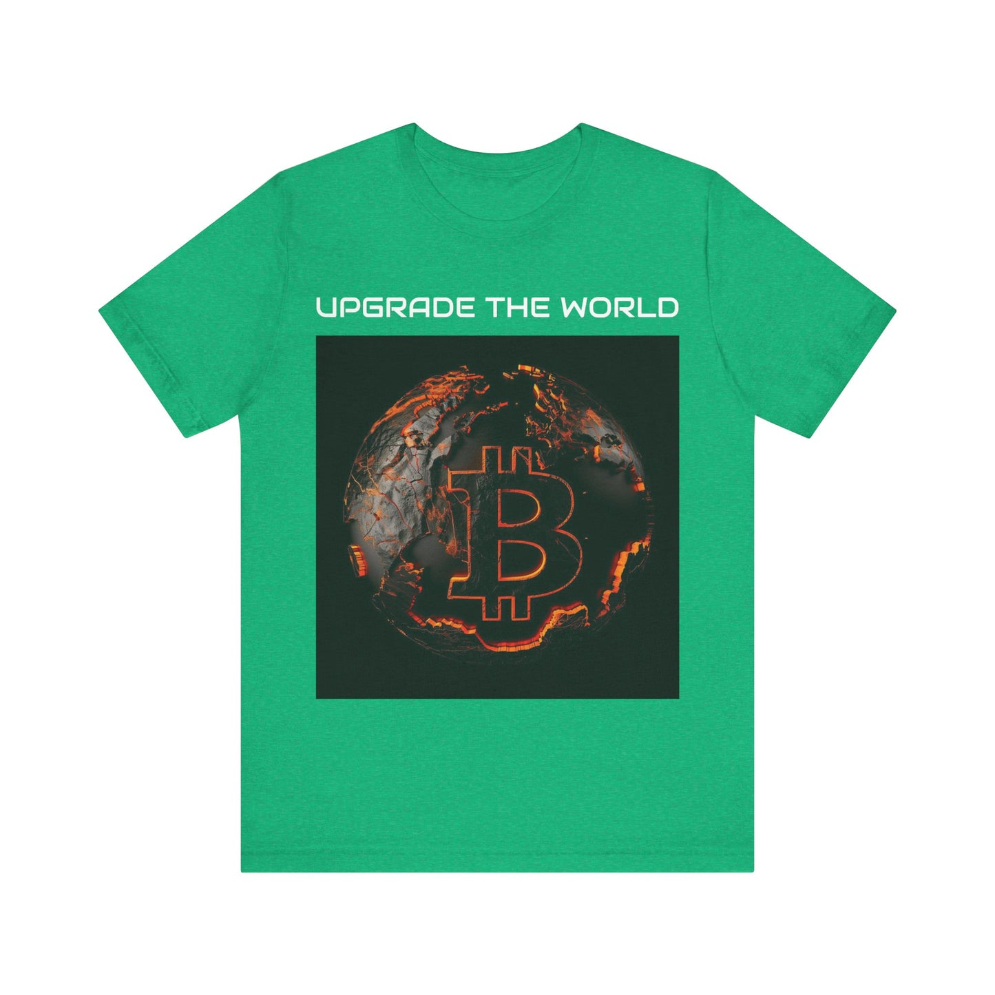 Bitcoin | Upgrade The World | T-Shirt