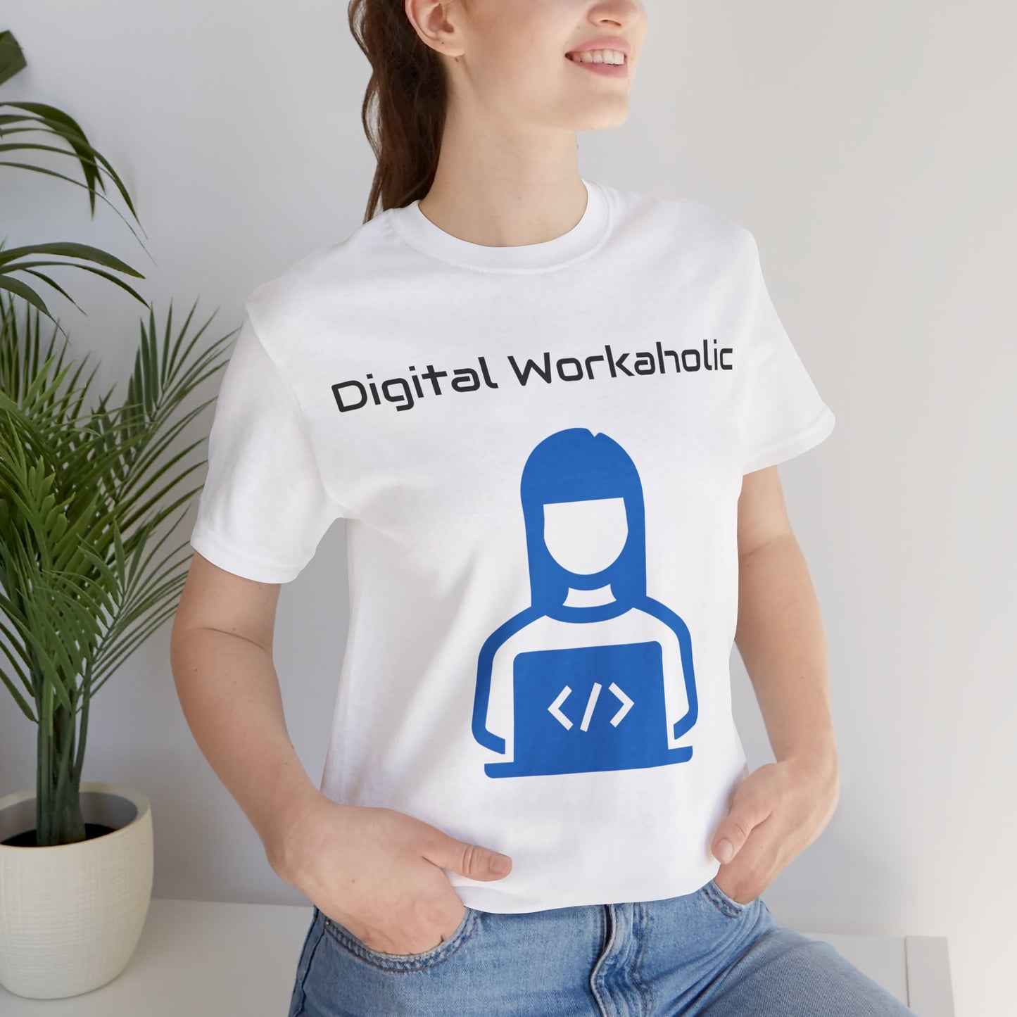 Digital Workaholic Tee | Women's