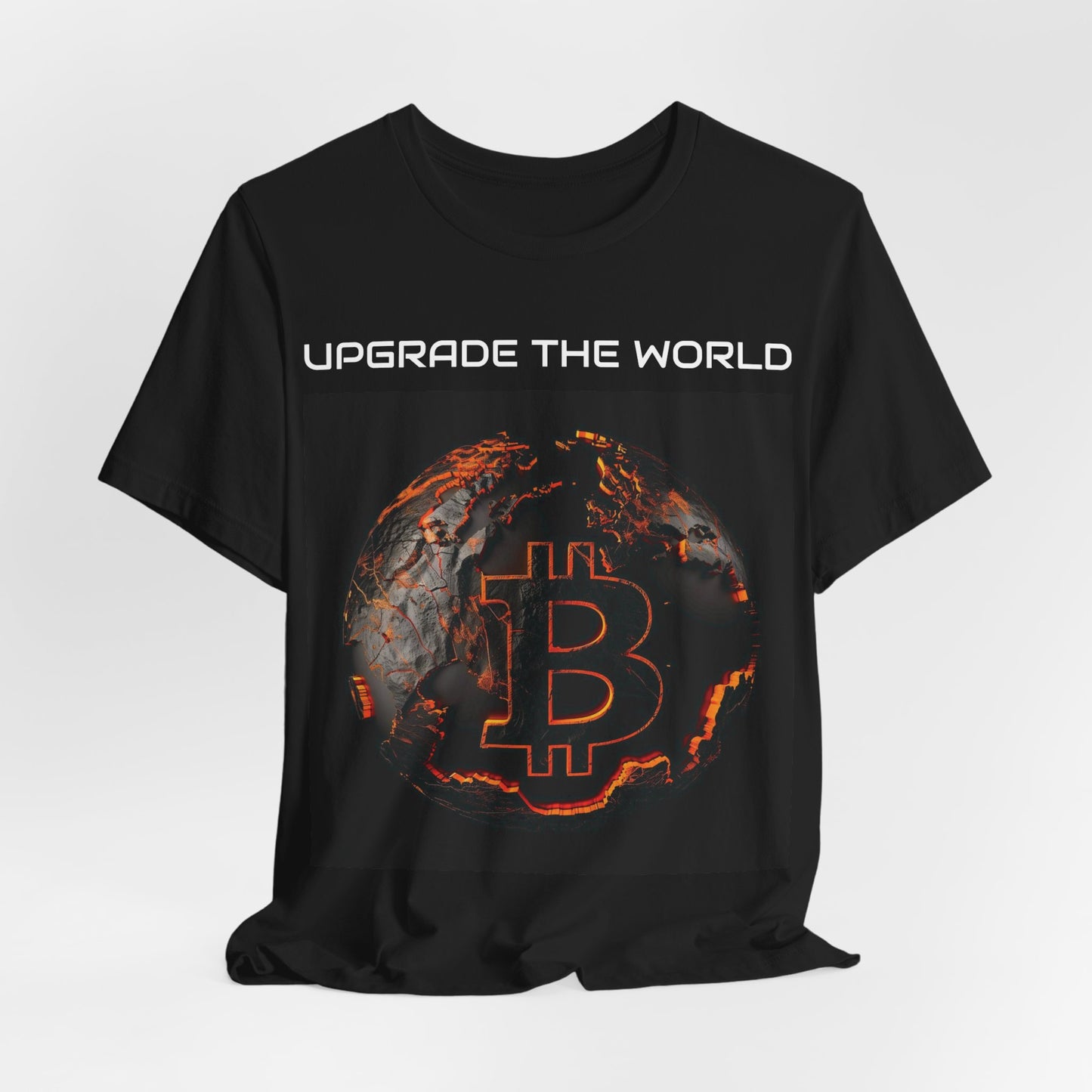 Bitcoin | Upgrade The World | T-Shirt