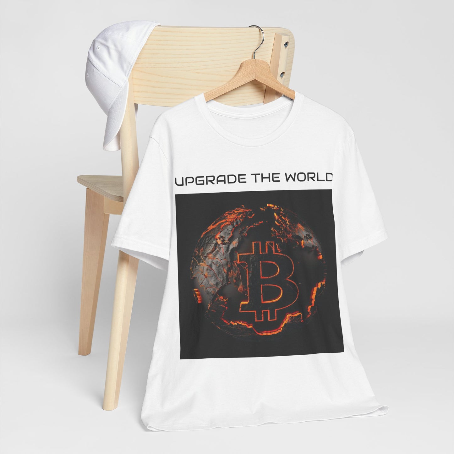 Bitcoin | Upgrade The World | T-Shirt