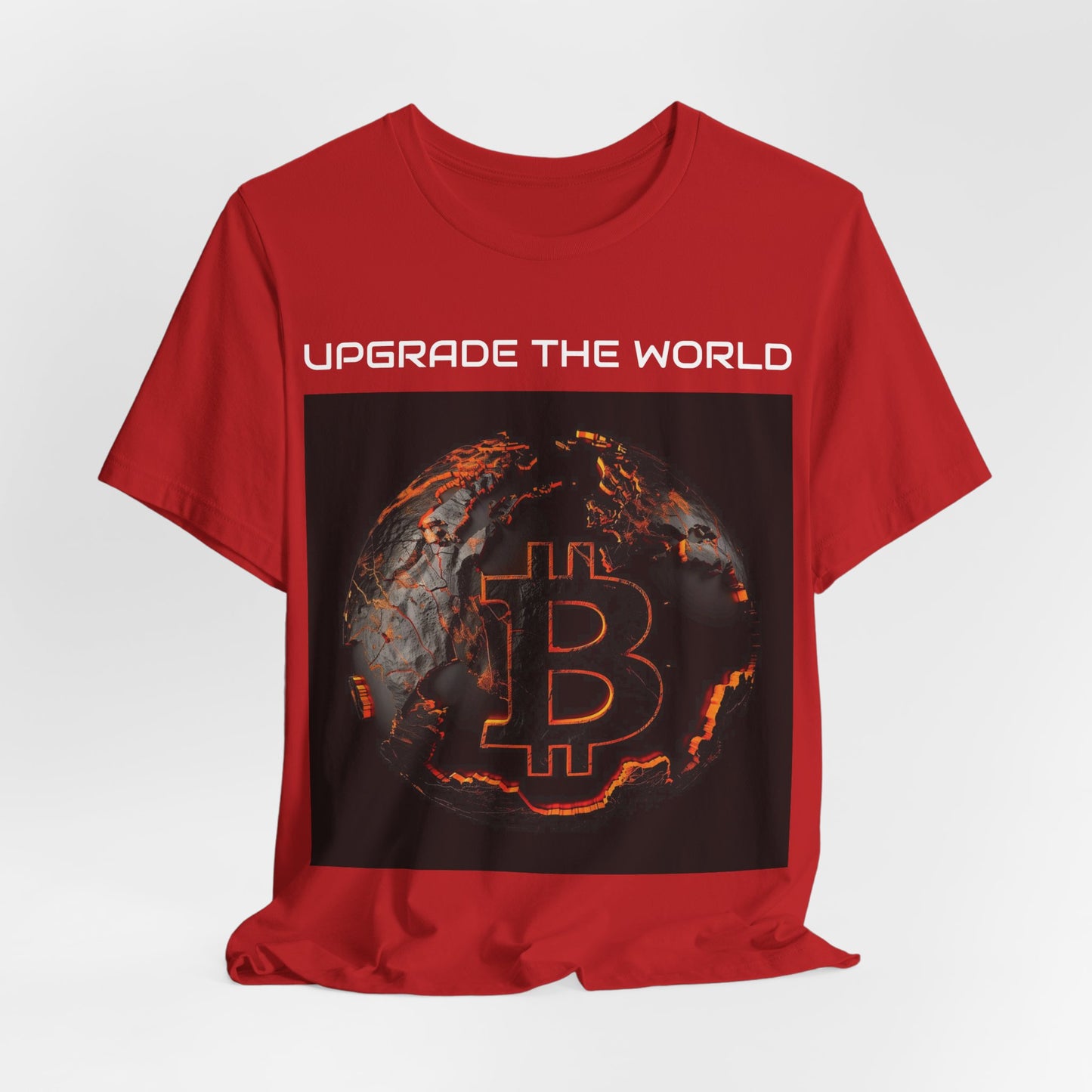 Bitcoin | Upgrade The World | T-Shirt