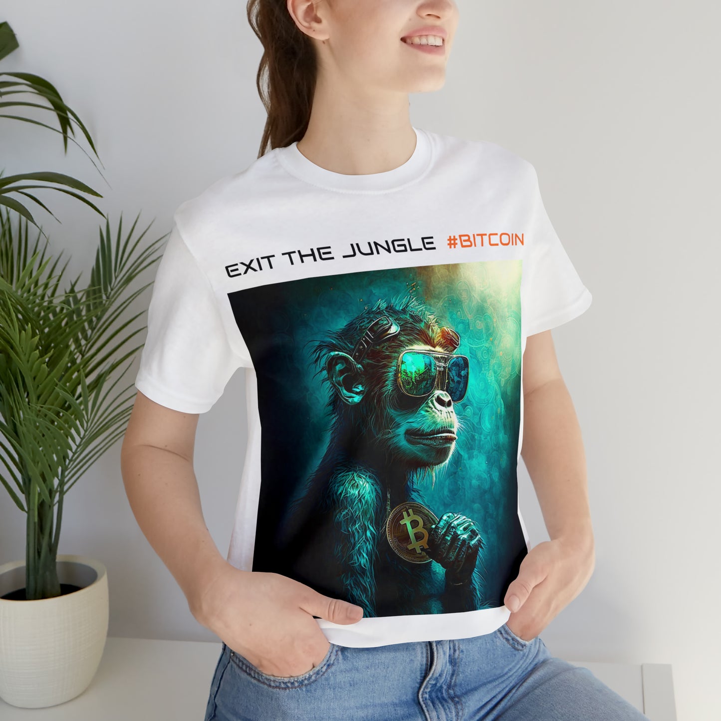 Bitcoin | Exit the Jungle | T-Shirt