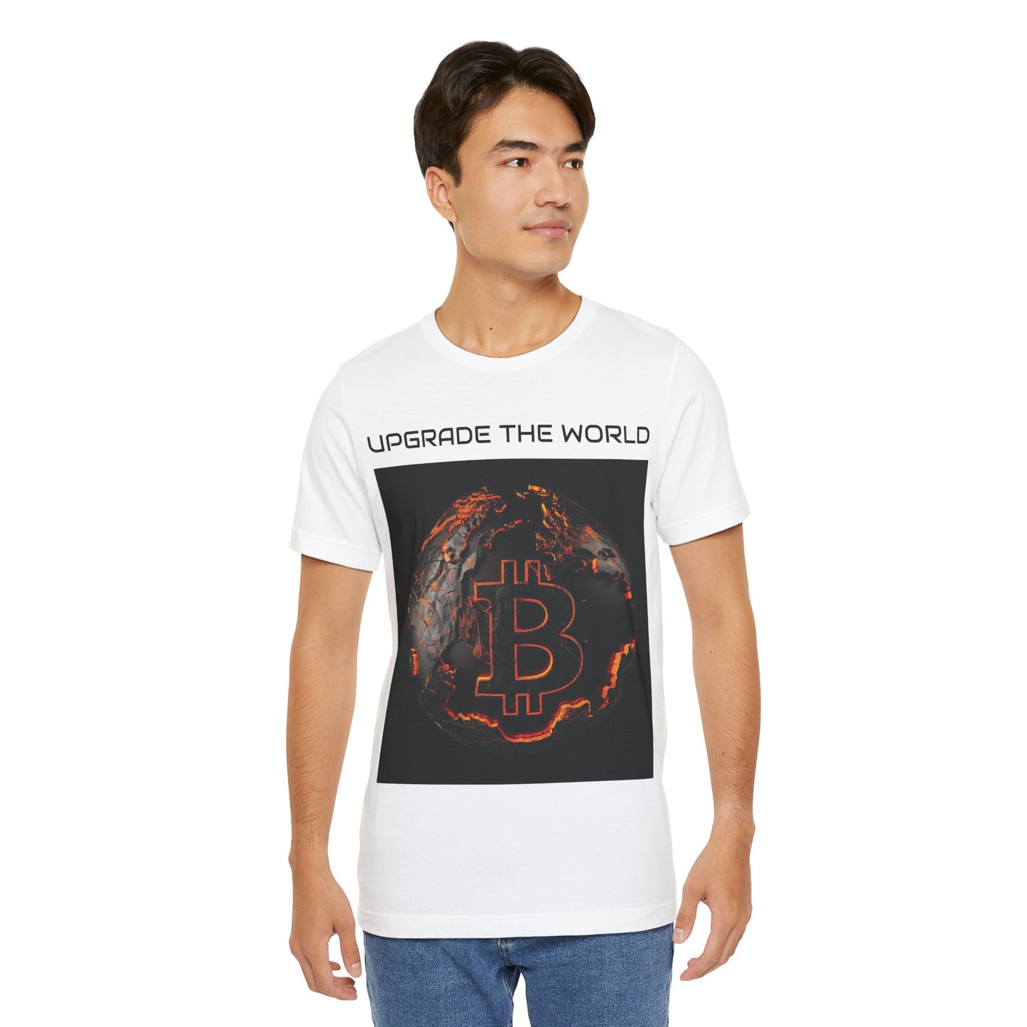 Bitcoin | Upgrade The World | T-Shirt