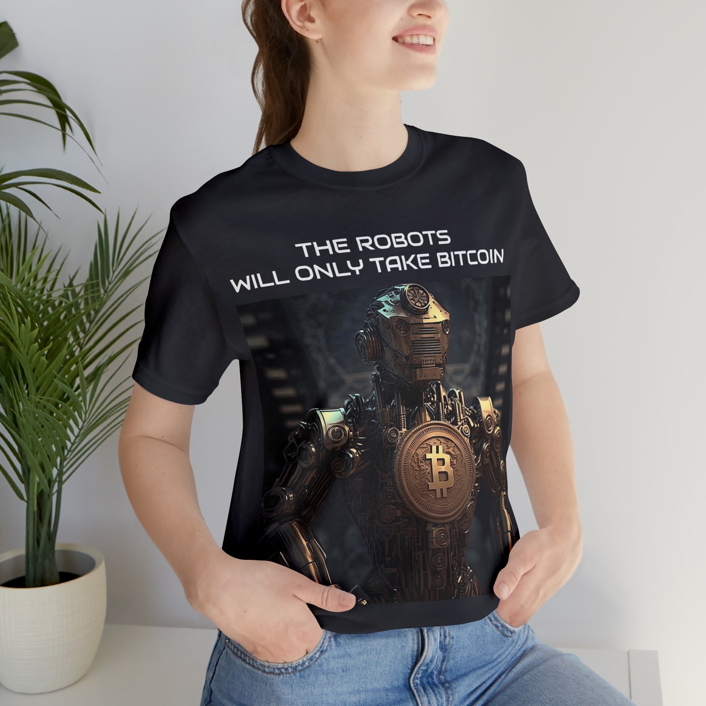 Bitcoin | Robot | T-Shirt