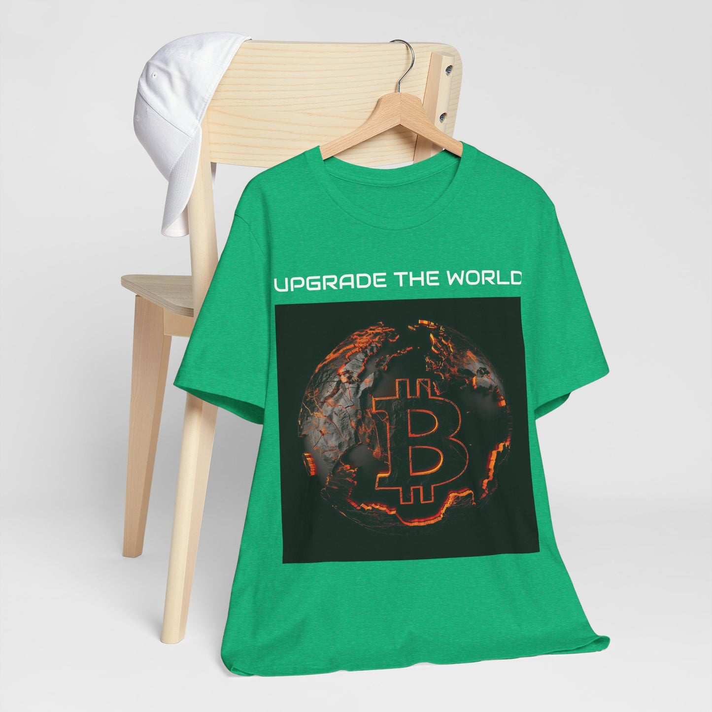 Bitcoin | Upgrade The World | T-Shirt