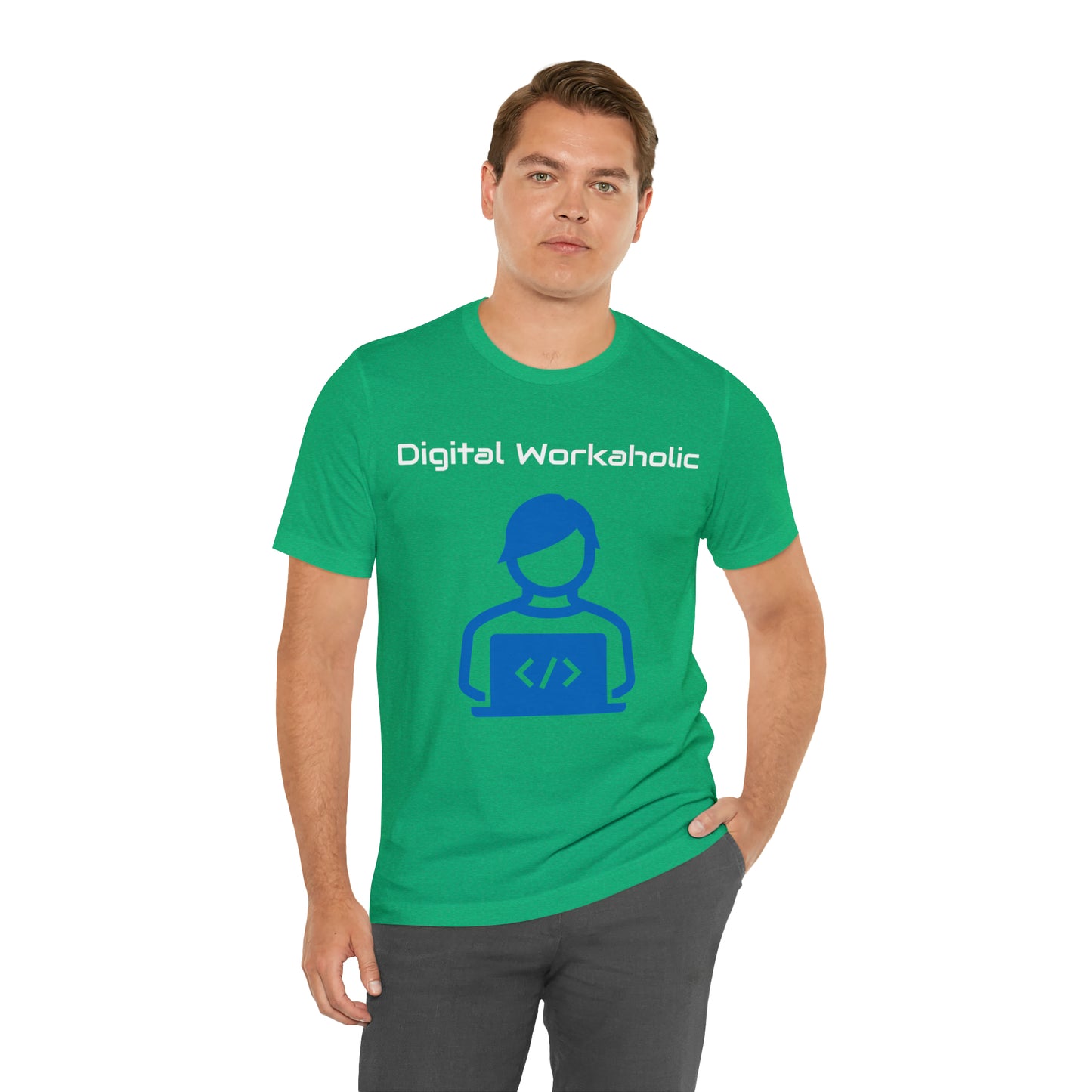 Digital Workaholic Tee | Men's