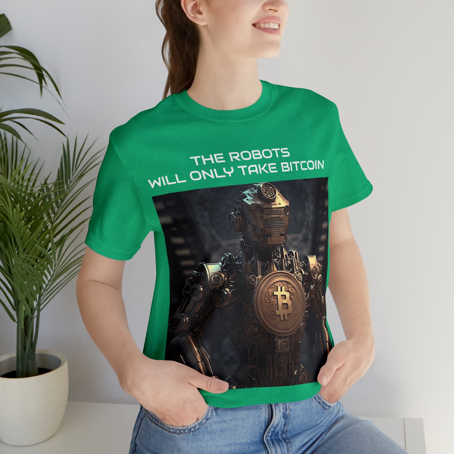 Bitcoin | Robot | T-Shirt