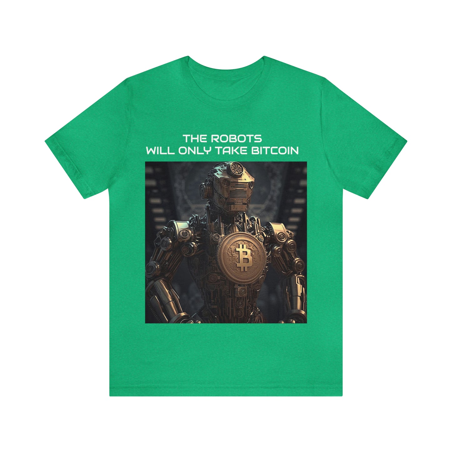 Bitcoin | Robot | T-Shirt