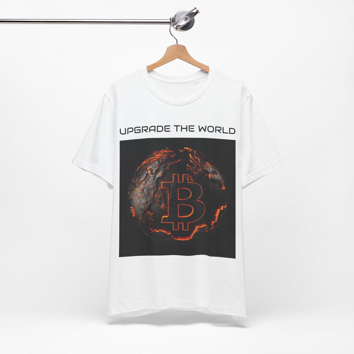 Bitcoin | Upgrade The World | T-Shirt