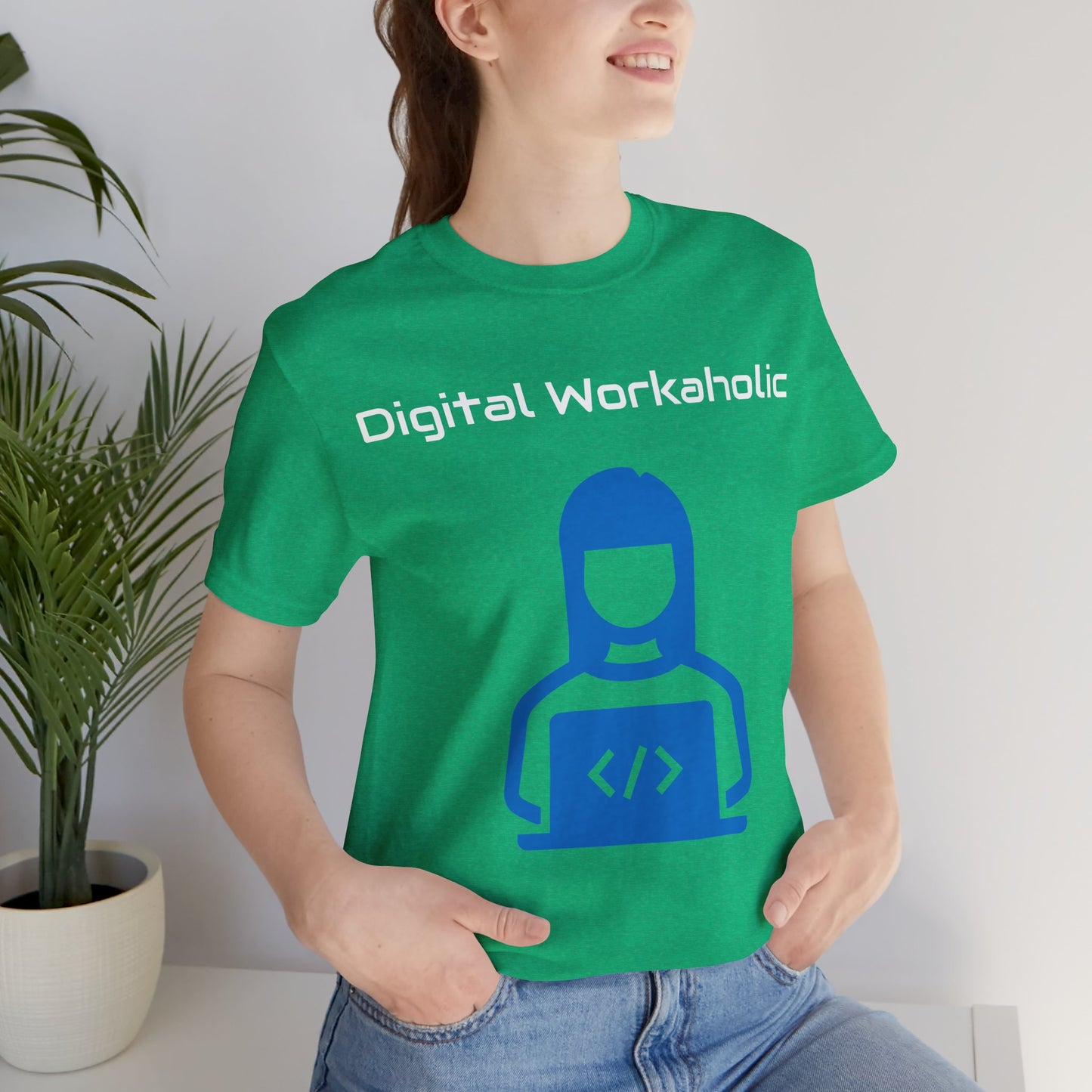 Digital Workaholic Tee | Women's