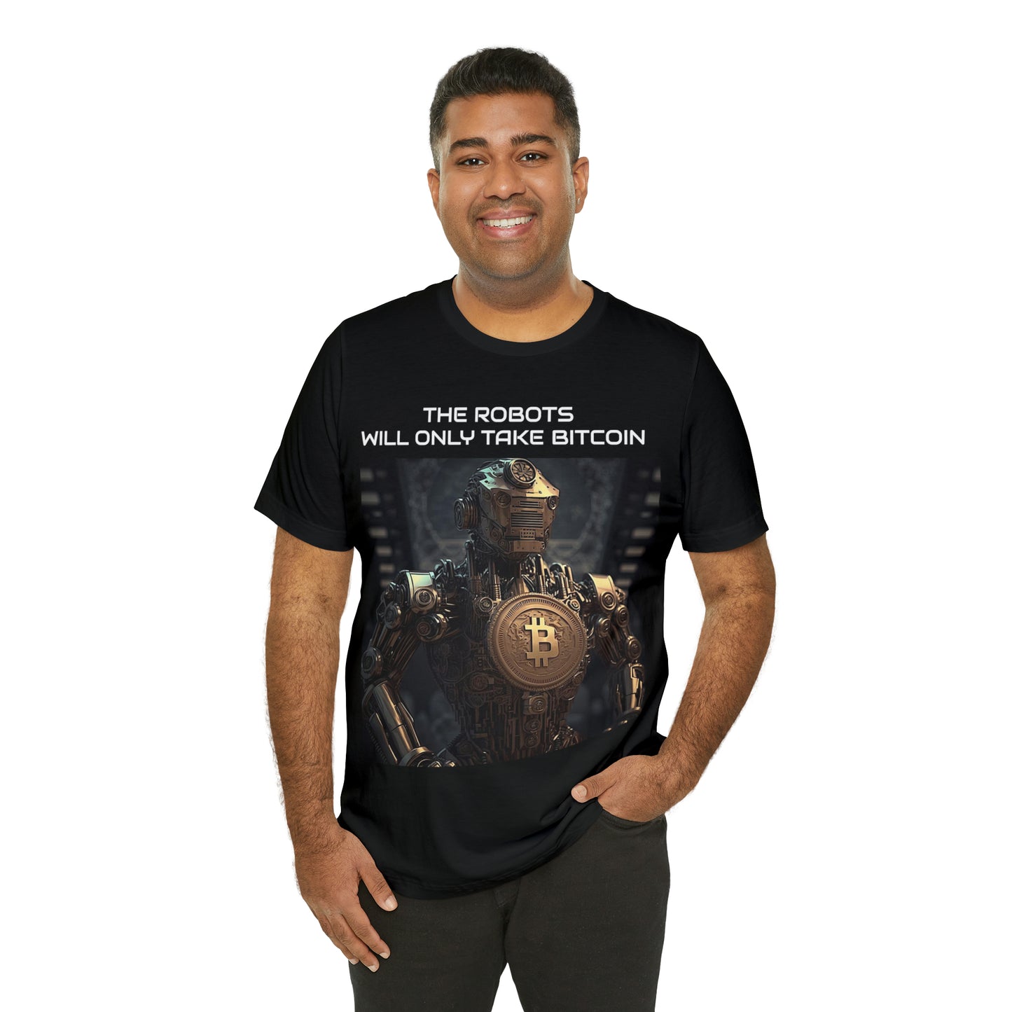 Bitcoin | Robot | T-Shirt