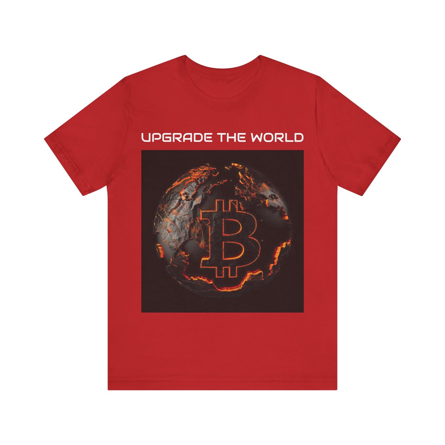 Bitcoin | Upgrade The World | T-Shirt