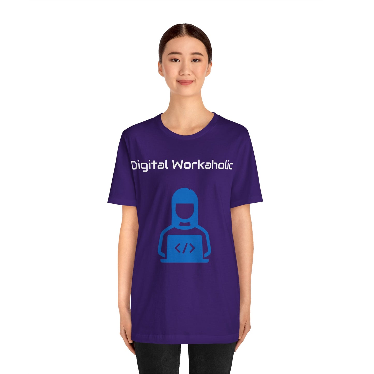 Digital Workaholic TEE | Women's