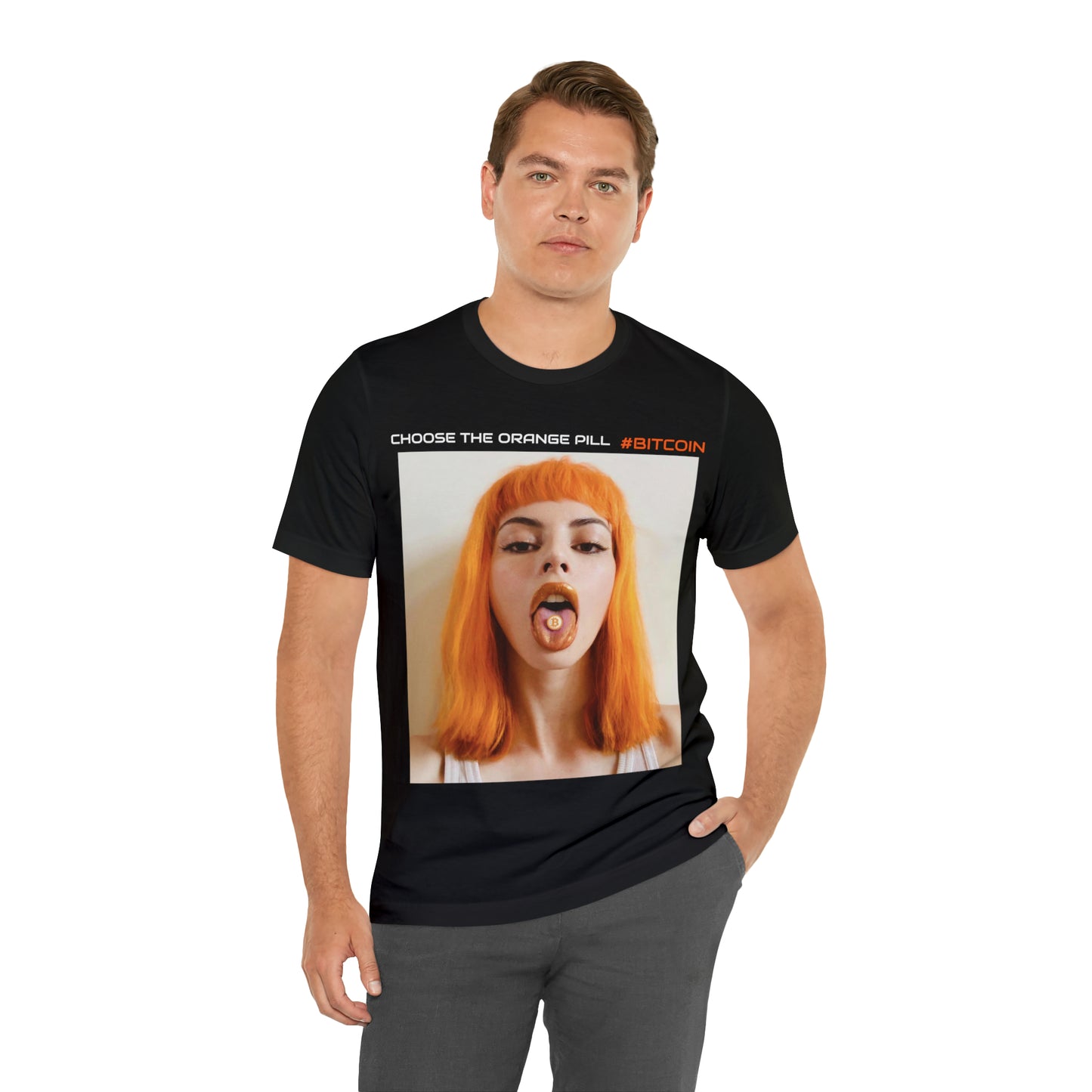 Bitcoin | Orange Pill | T-Shirt