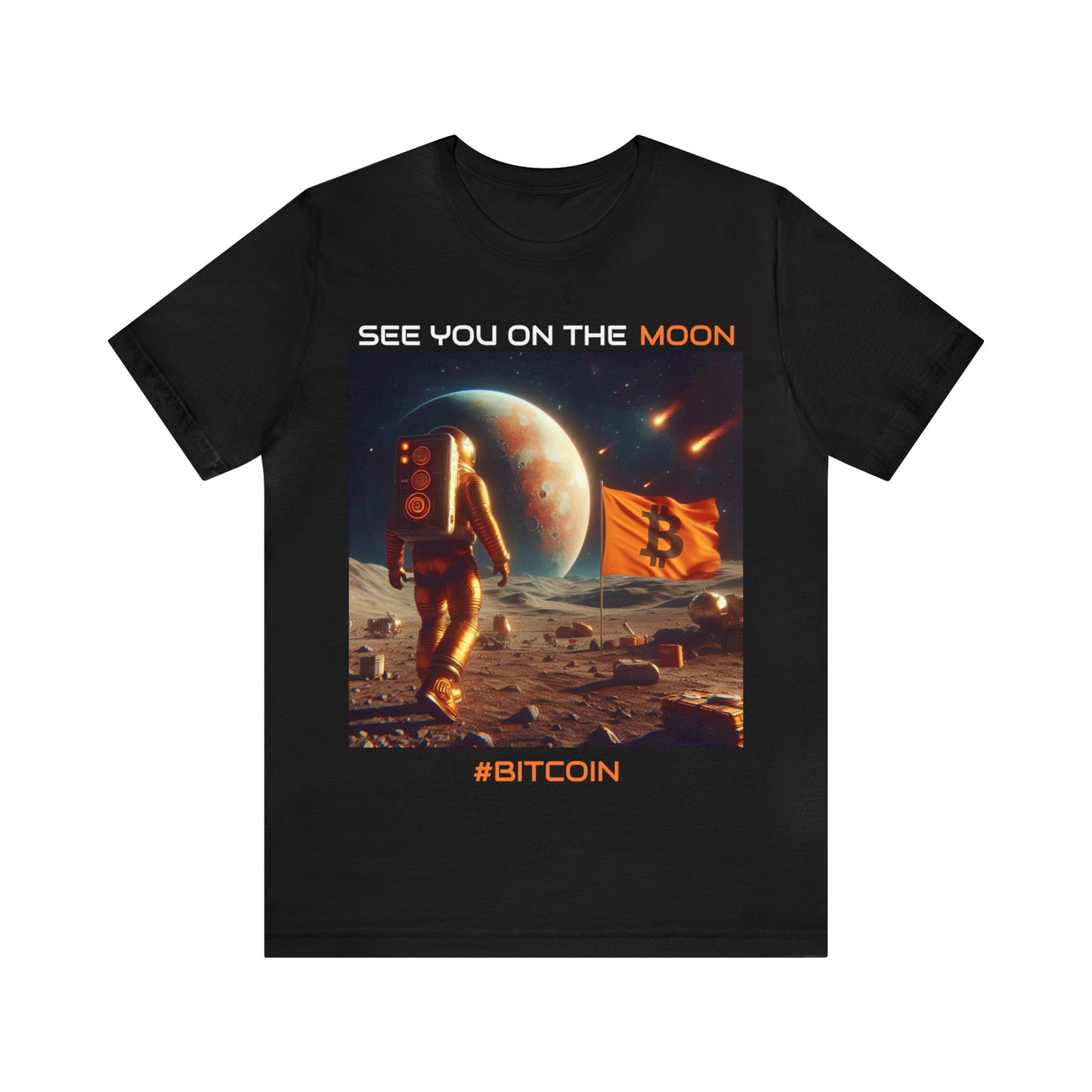 Bitcoin | See You On The Moon | T-Shirt