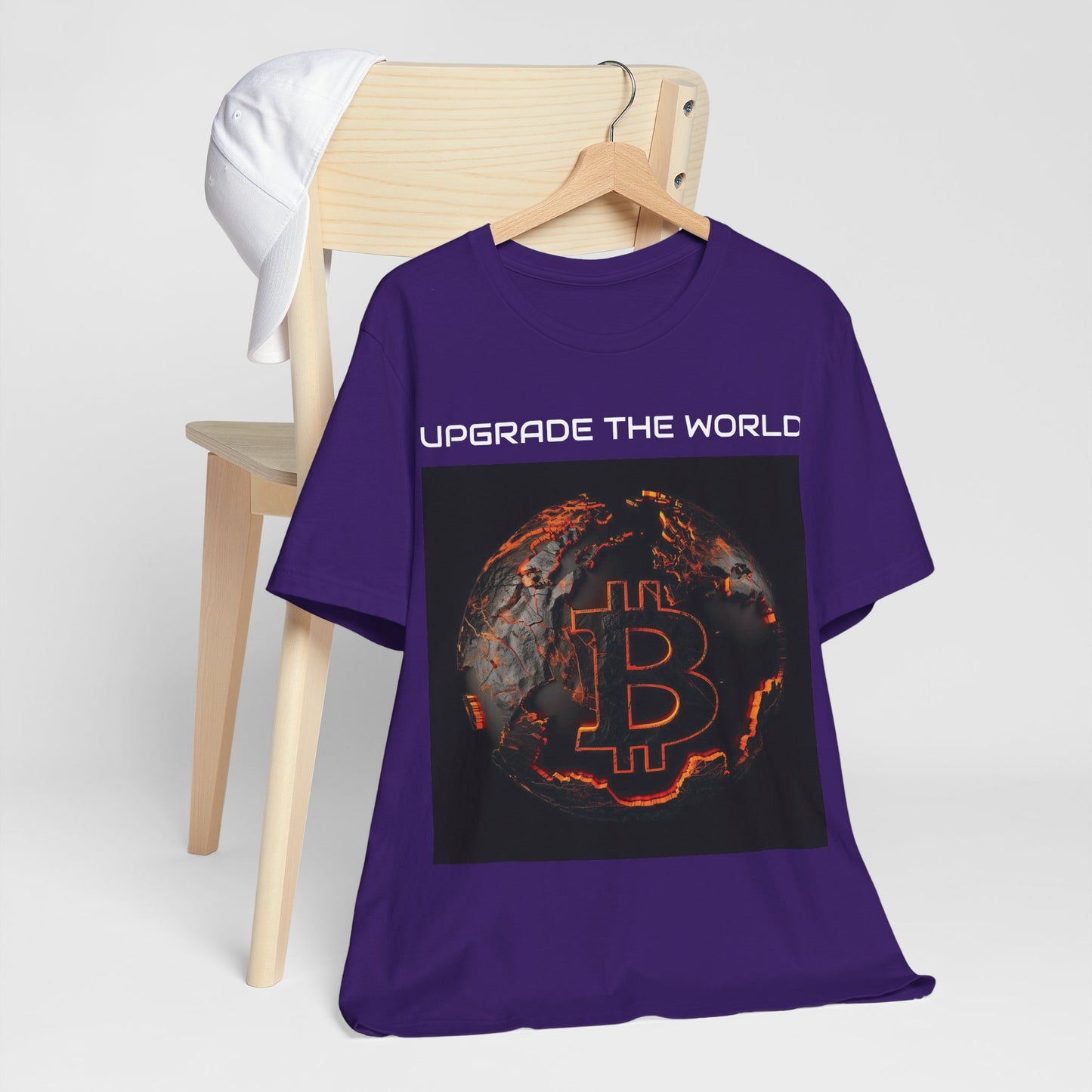 Bitcoin | Upgrade The World | T-Shirt