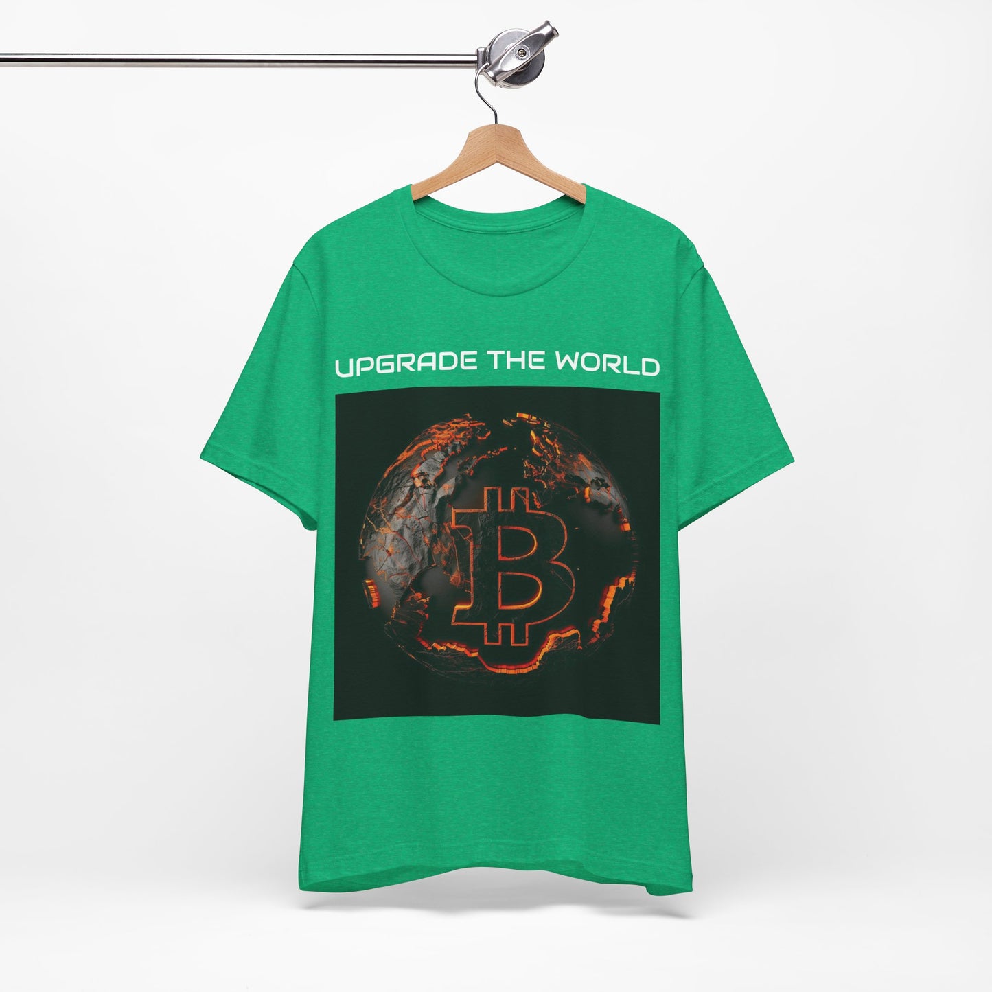 Bitcoin | Upgrade The World | T-Shirt