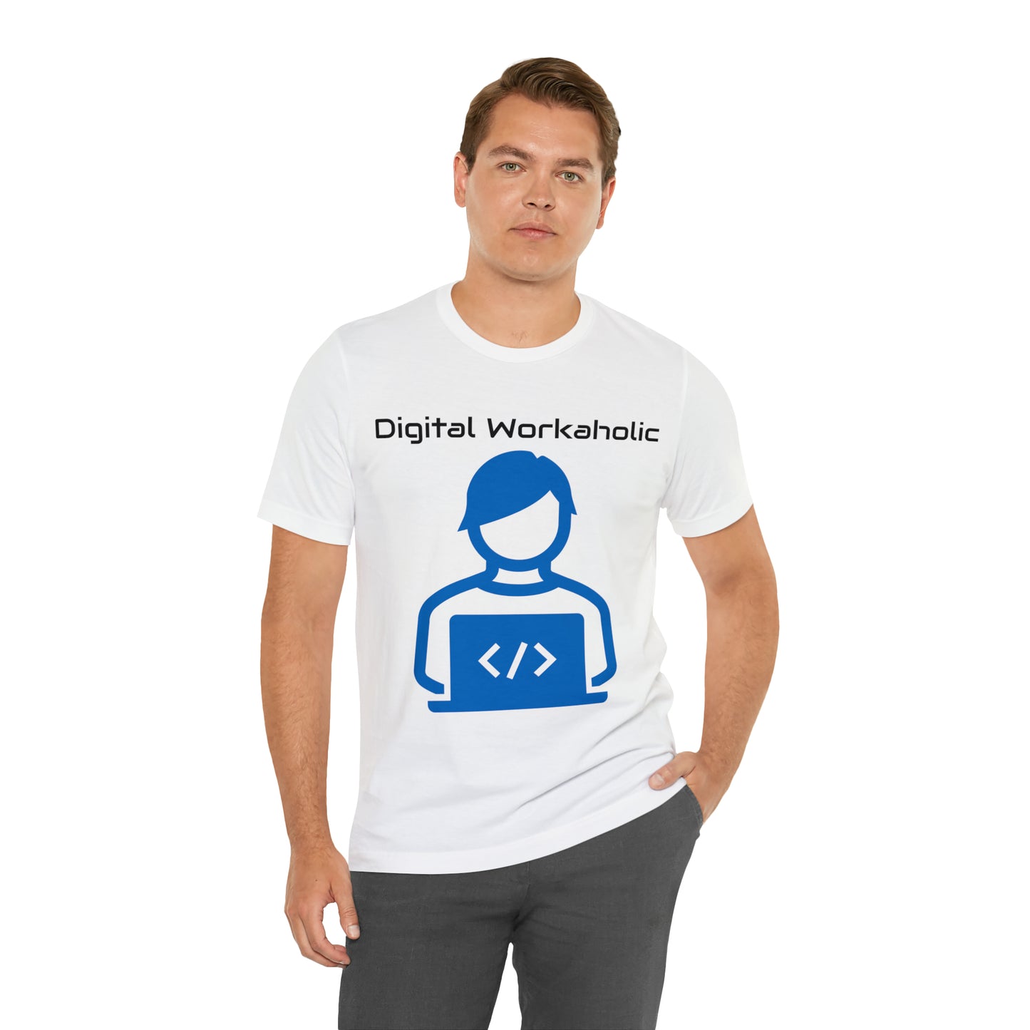 Digital Workaholic Tee | Men's