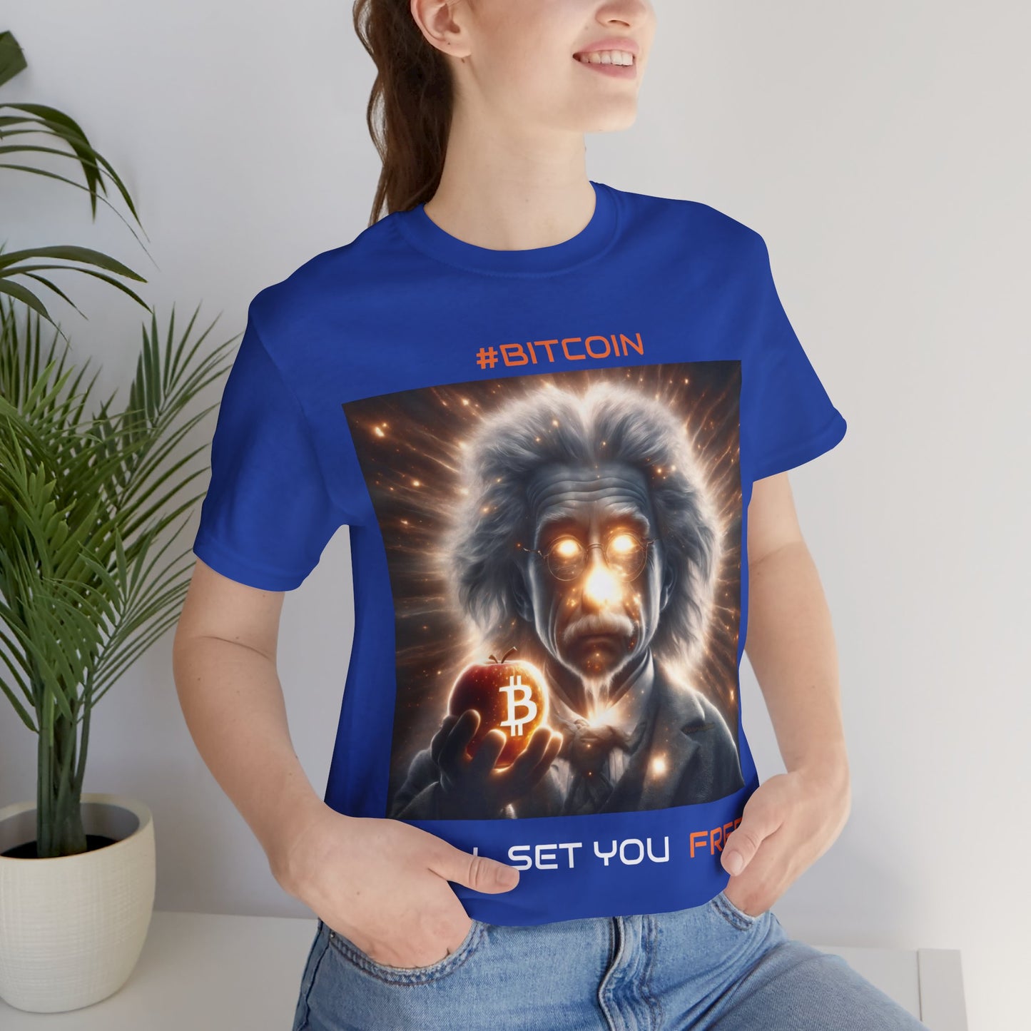 Bitcoin | Einstein | T-Shirt