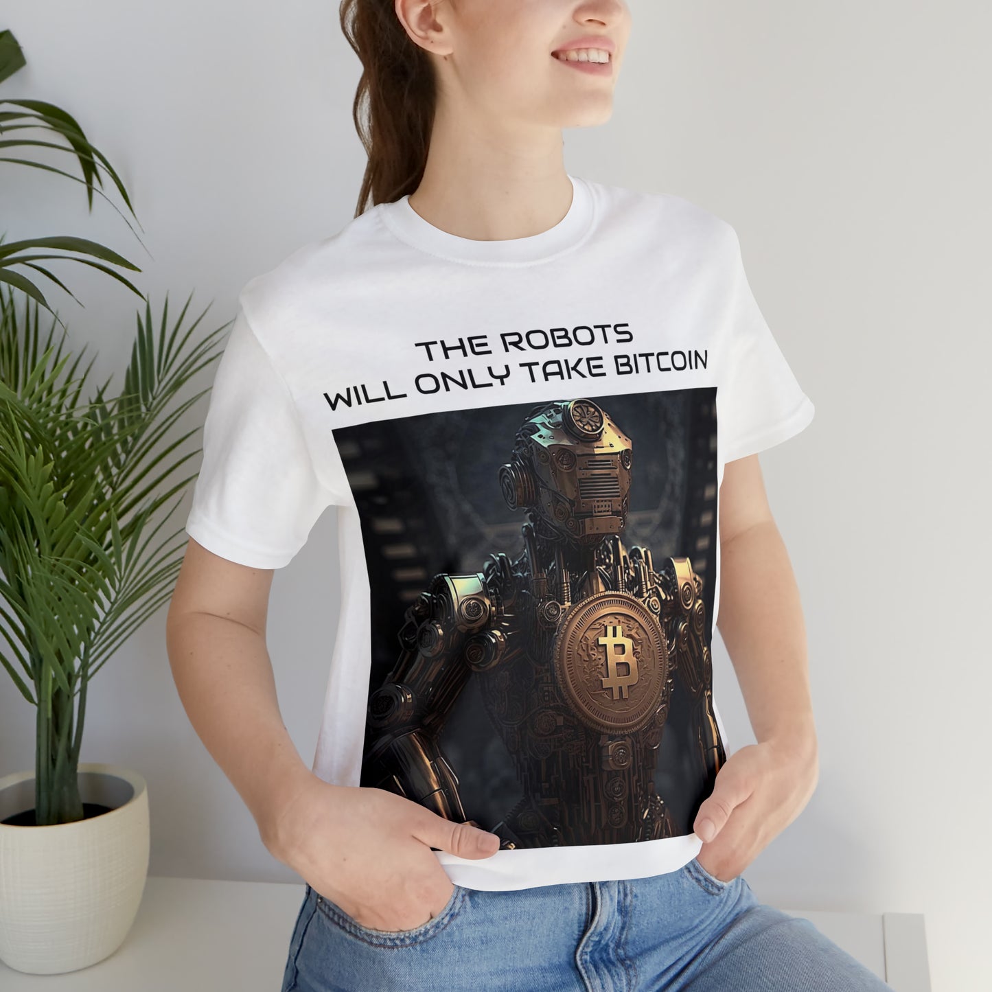 Bitcoin | Robot | T-Shirt