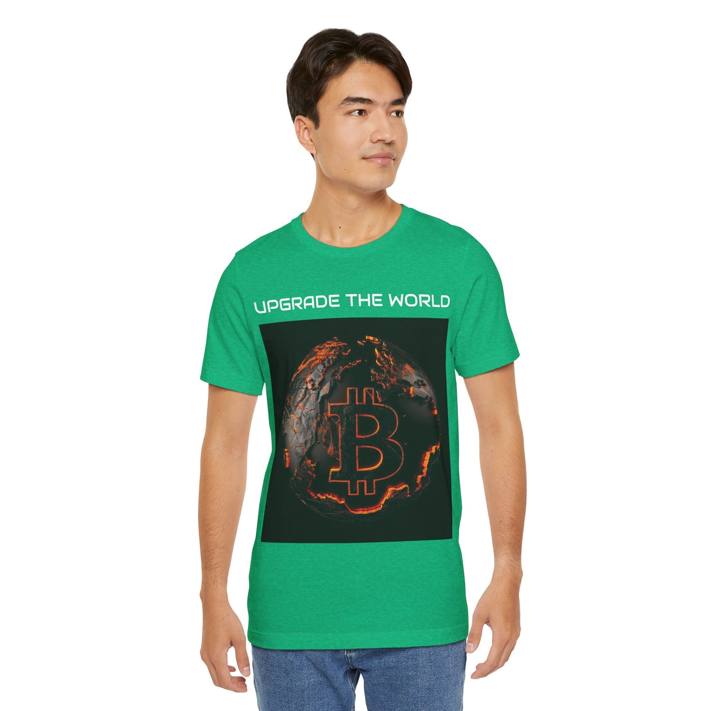 Bitcoin | Upgrade The World | T-Shirt